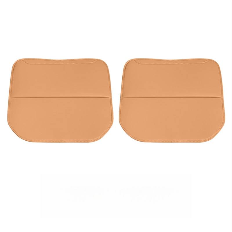Wivplex, for Lexus, ES200 ES300h ES260 Auto, for Sitz, Anti-Kick-Matte, hintere Luftauslass-Pad-Abdeckung, Anti-Kick-Schutzmatte, Auto-Innenzubehör Tür-Trittschutzmatte(Autumn Chestnut 2) von Wivplex