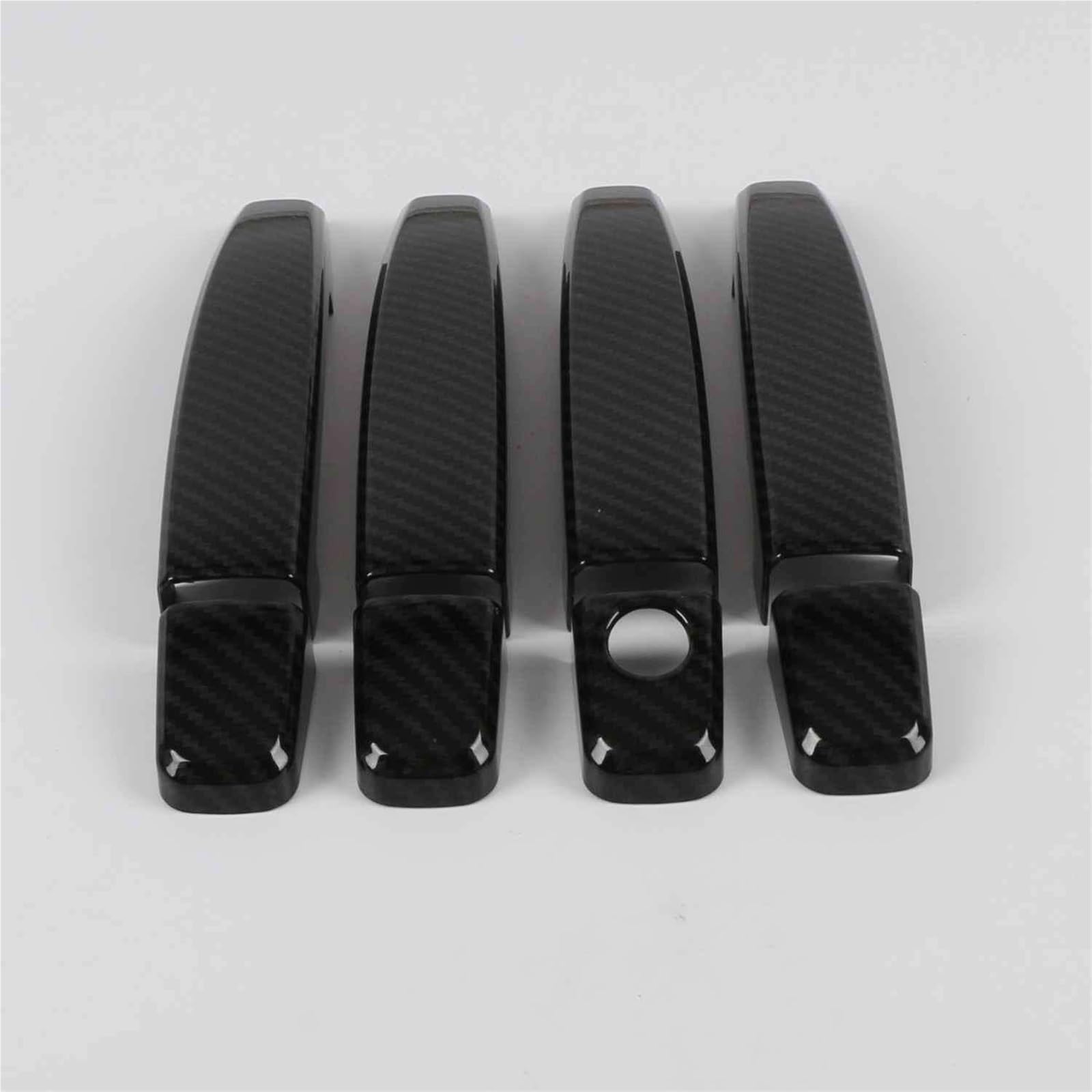 Wivplex, for Opel, for Vauxhall, Astra H 2004 2005–2009 Astra J 2010 2011–2015 ABS Carbon Black Autotürgriffabdeckung Verkleidung Autozubehör Zierleiste für Türgriffabdeckung(Carbon Black A) von Wivplex