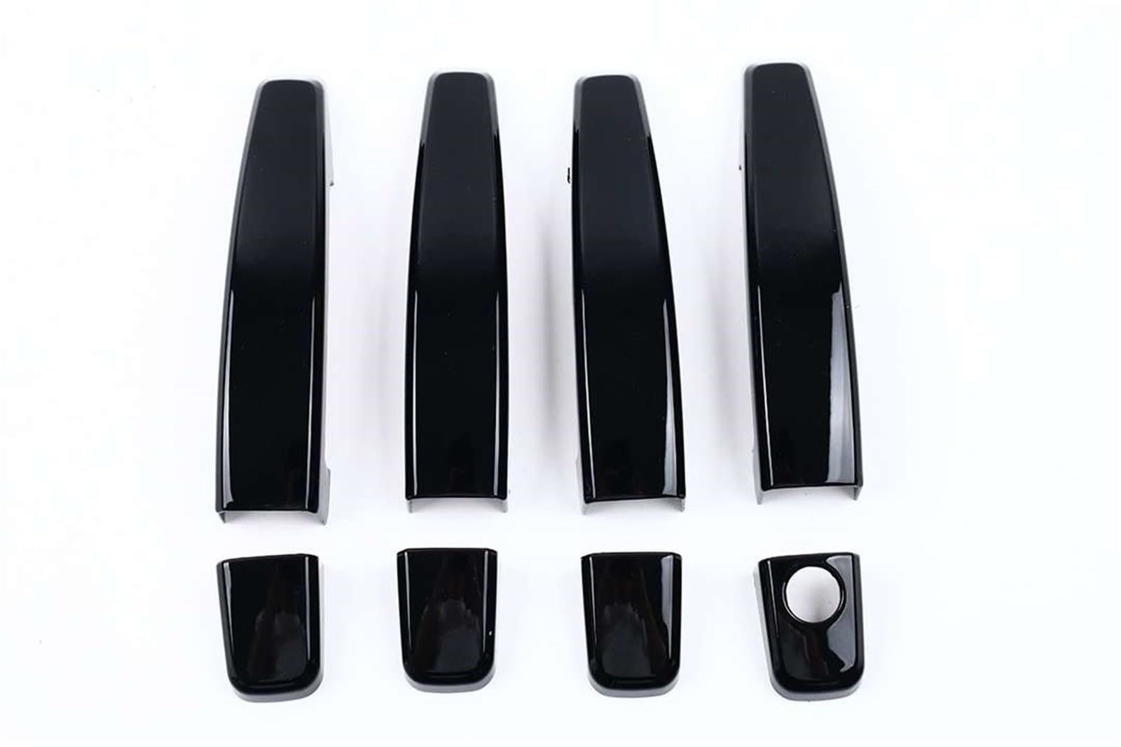 Wivplex, for Opel, for Vauxhall, Astra H 2004 2005–2009 Astra J 2010 2011–2015 ABS Carbon Black Autotürgriffabdeckung Verkleidung Autozubehör Zierleiste für Türgriffabdeckung(Glossy Black A) von Wivplex