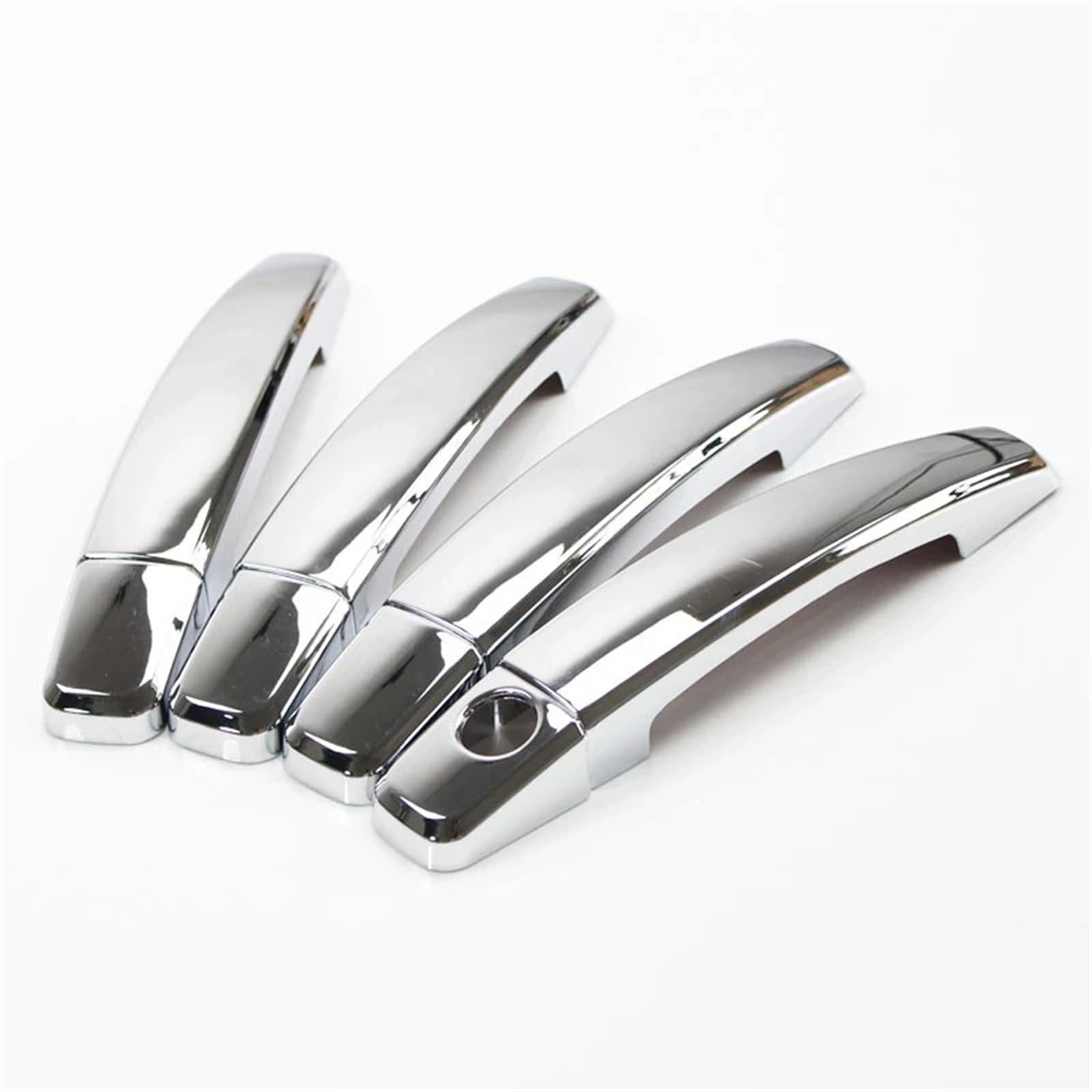 Wivplex, for Opel, for Vauxhall, Astra H 2004 2005–2009 Astra J 2010 2011–2015 ABS Carbon Black Autotürgriffabdeckung Verkleidung Autozubehör Zierleiste für Türgriffabdeckung(Mirror Silver A) von Wivplex