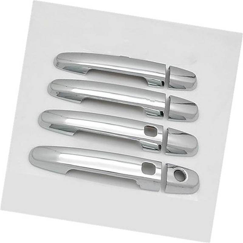 Wivplex, for Toyota, Prius 20 2004 2005 2006 2007 2008 2009 Xw20 Neue Chrom Auto Türgriff Abdeckung Trim Auto Styling Auto Zubehör Overlay Autotürgriffabdeckung(Black 2 Buttons) von Wivplex