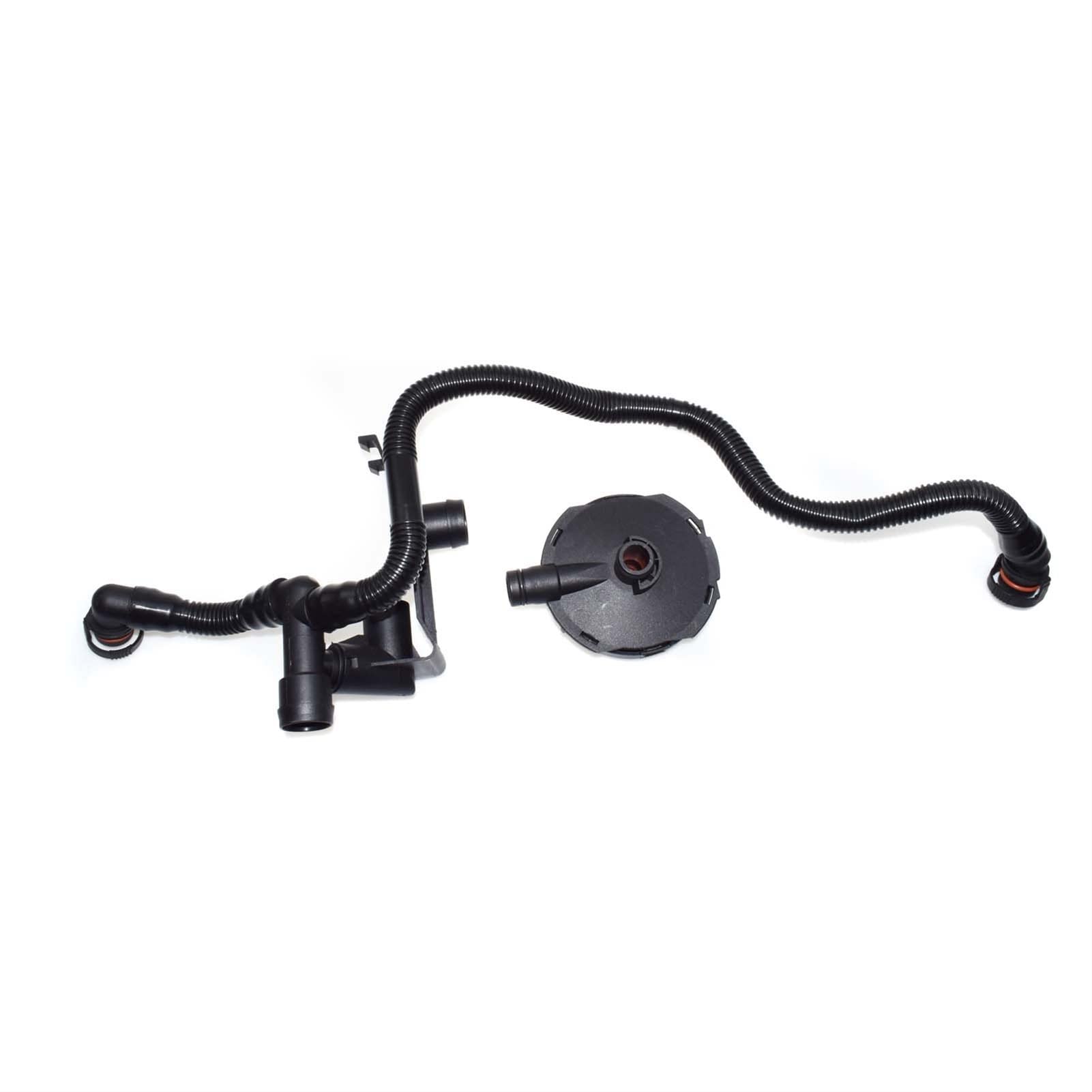 Wivplex 1 PC / 2PCS Kurbelgehäuse-Entlüftungsventil Entlüftung PCV Vakuumschlauch, for, A4 A6 Quattro 3.0 TT 06C103217H 06C103245 Auto-Thermostatschlauch(Set 2 PCS) von Wivplex