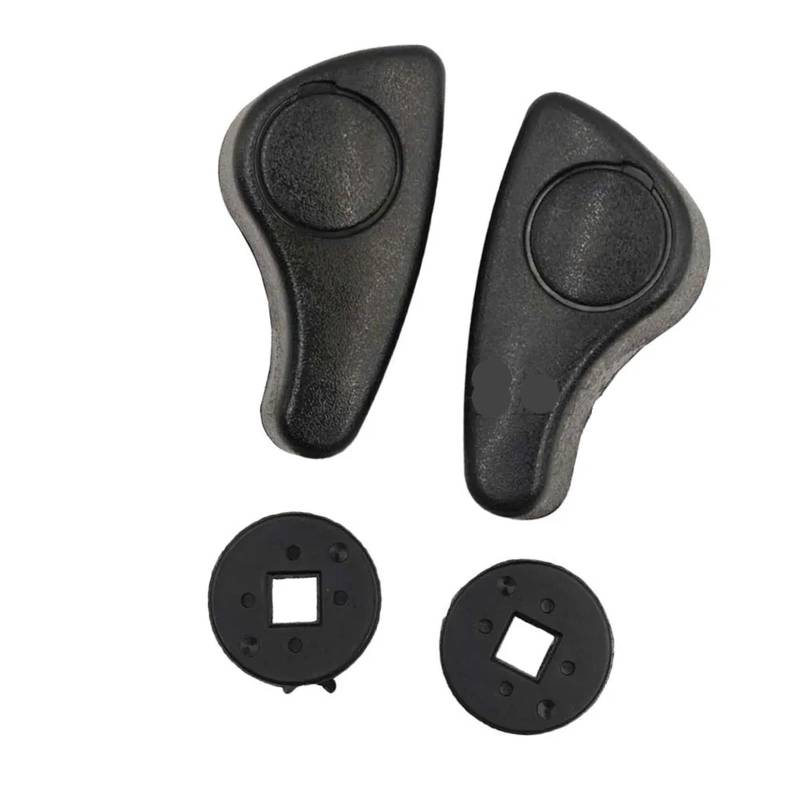 Wivplex 1 Paar 7701205078, for Sitz, Griffverstellung Griffhebel vorne Links rechts, for Renault, Megane MK1 95-02 Kangoo Trafic MK2 01-14 Autositz-Verstellgriff von Wivplex