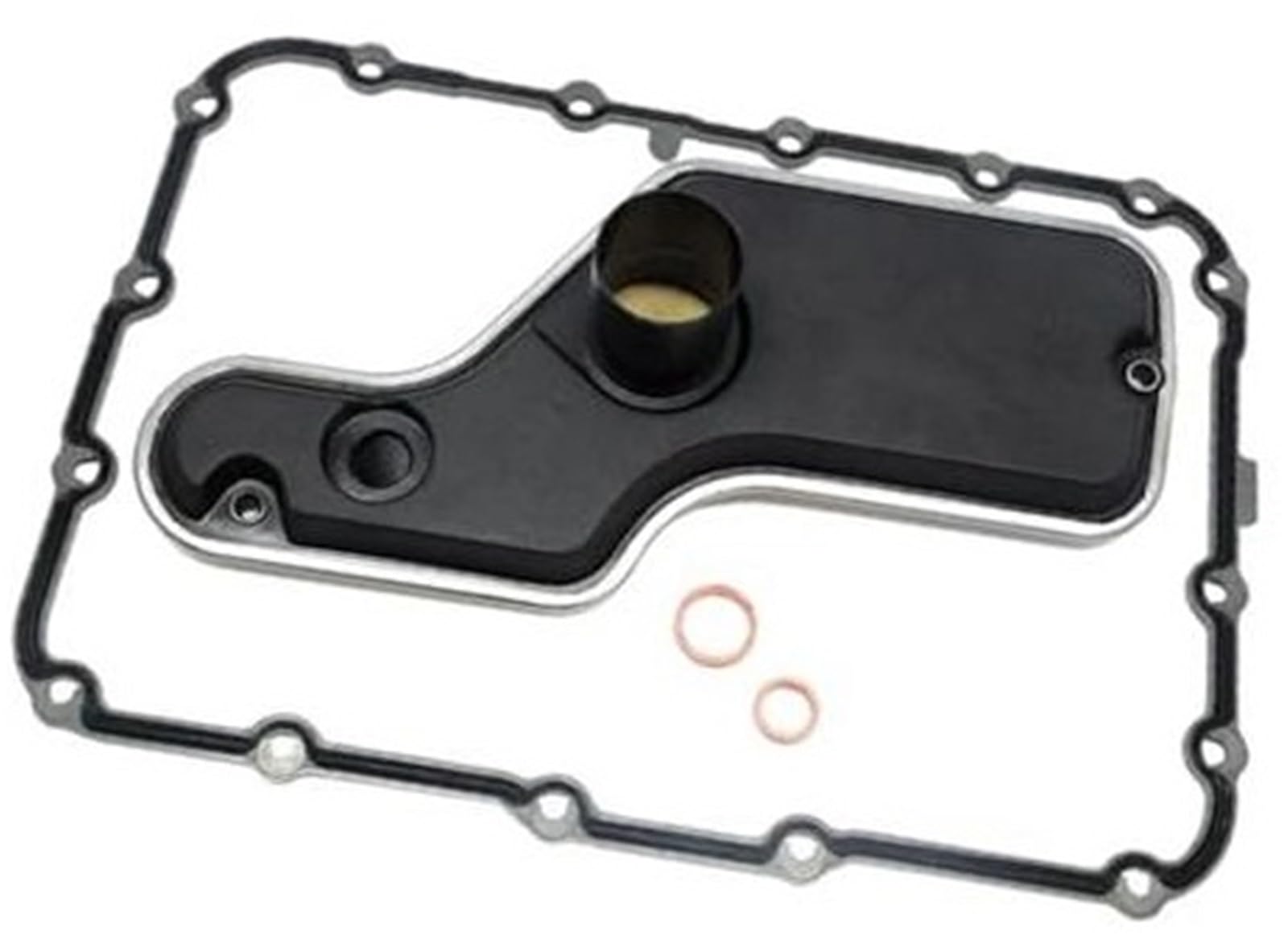 Wivplex 1 Set Getriebefiltersatz Zubehör Ersatzteile Reparaturwerkzeuge 3W4Z-7A098-Aa Getriebefilter Ölwannendichtungssatz Automatikgetriebefilter mit Dichtung Getriebefiltersatz(BLACK 5R55S) von Wivplex