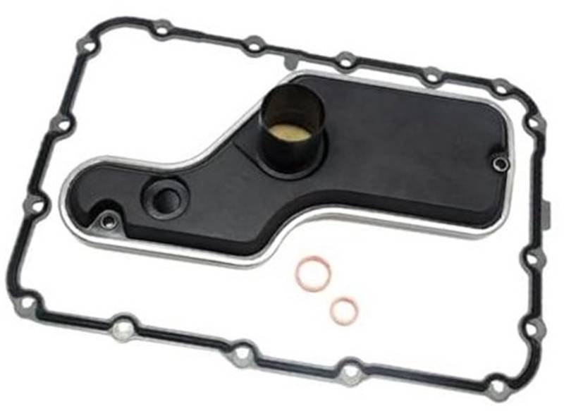 Wivplex 1 Set Getriebefiltersatz Zubehör Ersatzteile Reparaturwerkzeuge 3W4Z-7A098-Aa Getriebefilter Ölwannendichtungssatz Automatikgetriebefilter mit Dichtung Getriebefiltersatz(BLACK 5R55S) von Wivplex