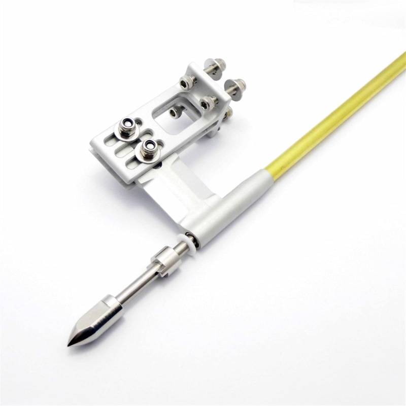 Wivplex 1set 350mm/400mm 4mm Flexible Antriebskabel Welle Hülse Strut Stinger Halterung Halter for Boot, for Mono Marine, for CAT Hydroplane Antriebswelle für Bootsmotoren(400mm Right Hand) von Wivplex