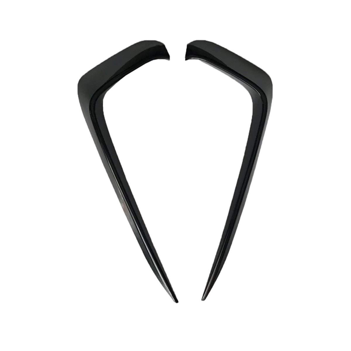 Wivplex 2 STÜCKE Schwarz glänzend Auto Frontstoßstange Seitenentlüftung Splitter Entlüftungsklappen Lippe Nebelscheinwerferverkleidung, for VW, for Jetta, MK7 2019 Autospoiler-Dekoration Wivplex 2 STÜCKE Schwarz glänzend Auto Frontstoßstange Seitenentlüftung Splitter Entlüftungsklappen Lippe Nebelscheinwerferverkleidung, for VW, for Jetta, MK7 2019 Autospoiler-Dekoration von Wivplex
