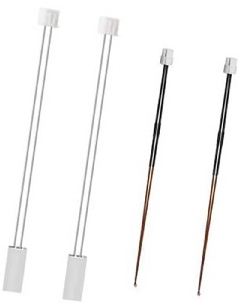 Wivplex 2 Stück 3D-Drucker X1/X1C Thermistor 100K Thermistor-Temperatursensor und 2 Stück Heizpatronen, Hotend-Schnellersatzteile, 1 Stück Wärmeleitpaste Thermistor-Temperatursensor von Wivplex