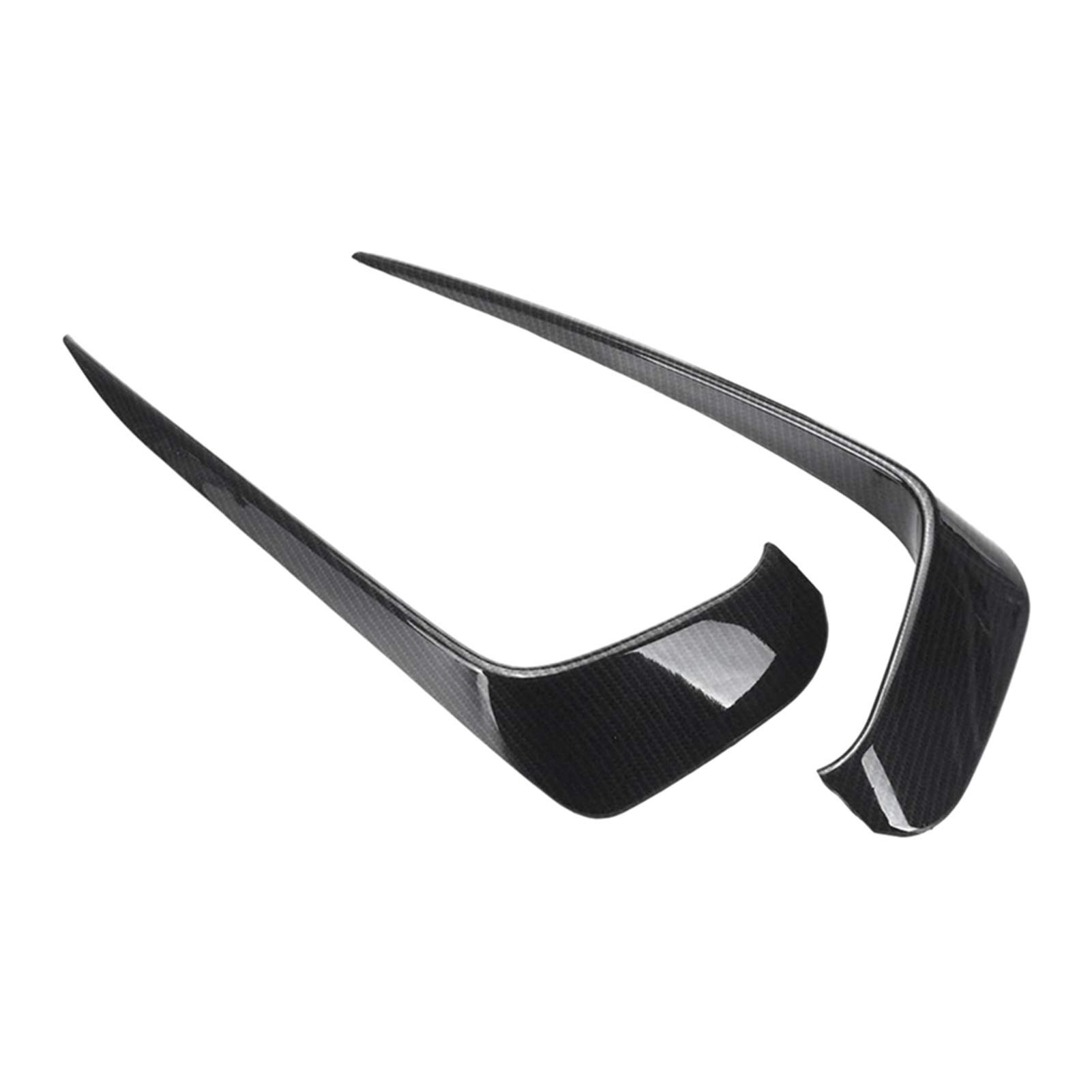 Wivplex 2-teiliger Carbon-Frontstoßfänger-Seitenentlüftungs-Nebelscheinwerfer-Abdeckungsspoilersplitter, for Jetta, Mk7 2019-2020 Autospoiler-Dekoration Wivplex 2-teiliger Carbon-Frontstoßfänger-Seitenentlüftungs-Nebelscheinwerfer-Abdeckungsspoilersplitter, for Jetta, Mk7 2019-2020 Autospoiler-Dekoration von Wivplex