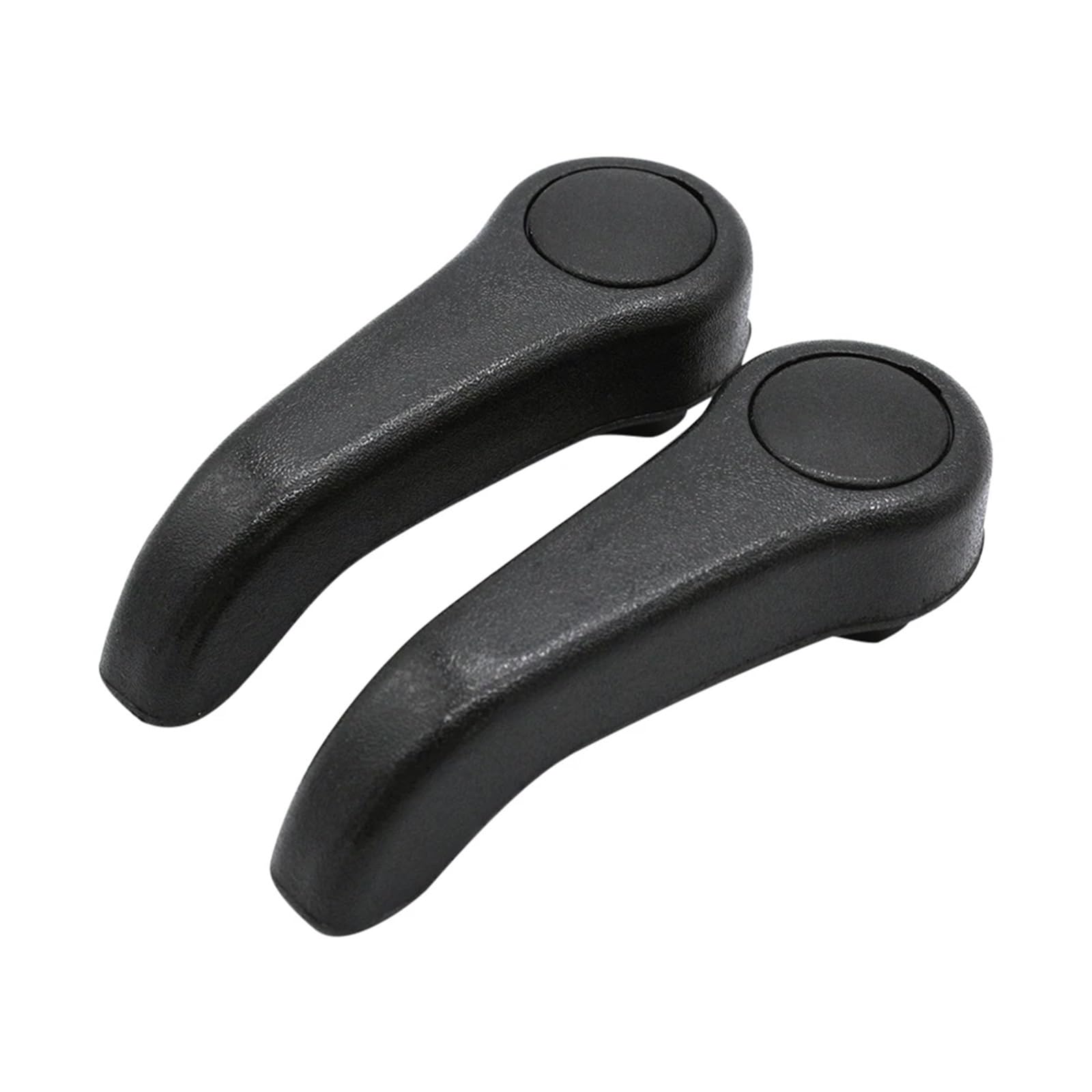 Wivplex 2-teiliges Set, Ersatz for den Sitzverstellhebel-Zuggriff, for Renault, Clio, alle Serien 1998–2008, Mk2, Twingo Autositz-Verstellgriff(Black) von Wivplex