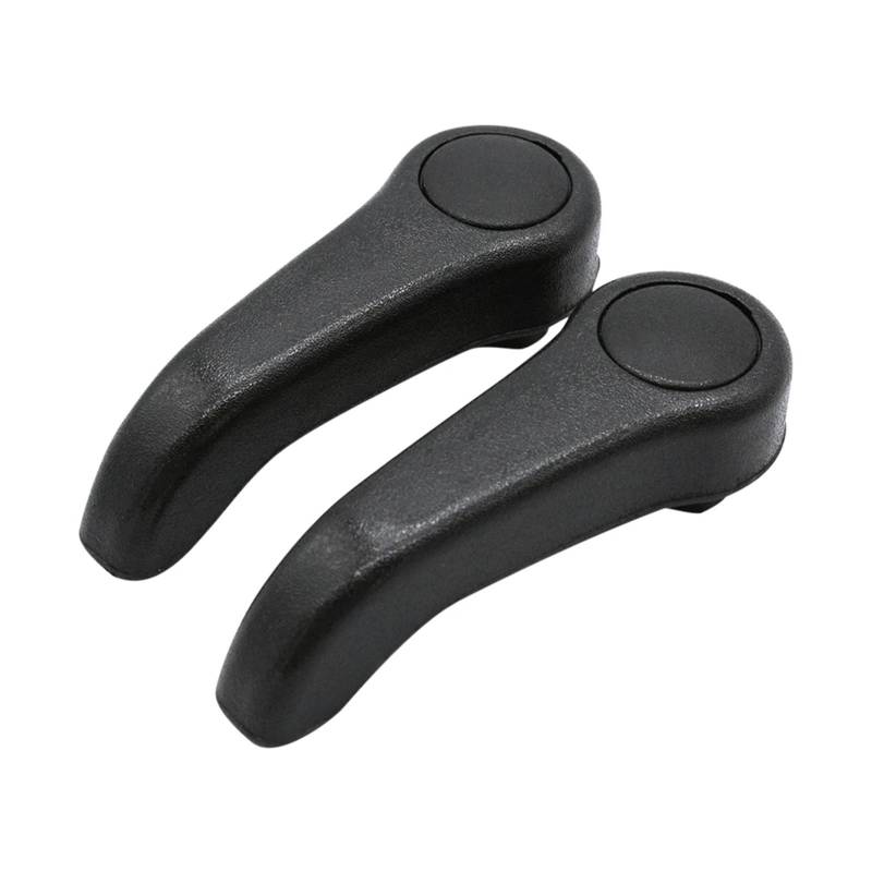 Wivplex 2-teiliges Set, Ersatz for den Sitzverstellhebel-Zuggriff, for Renault, Clio, alle Serien 1998–2008, Mk2, Twingo Autositz-Verstellgriff(Black) von Wivplex