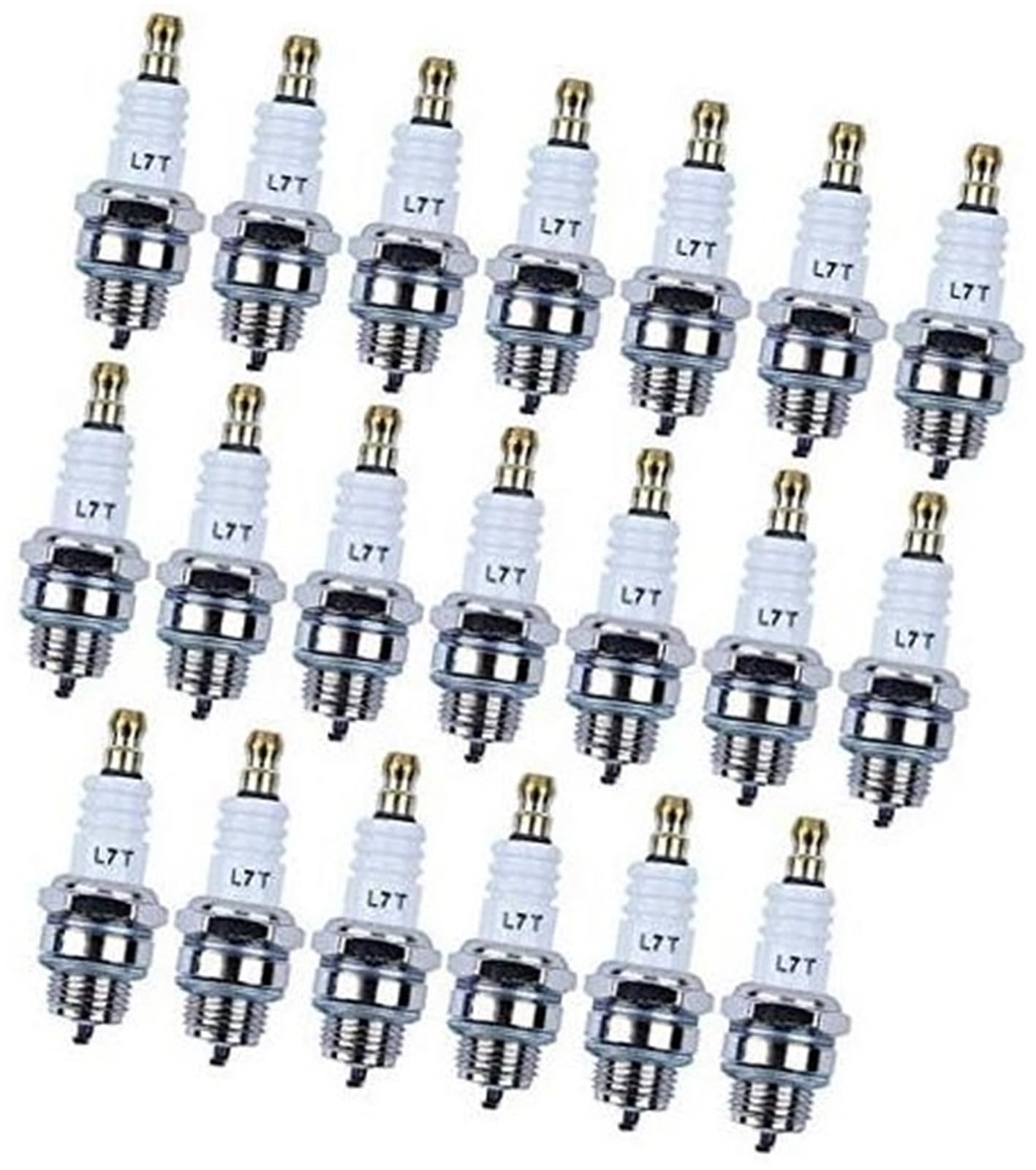 Wivplex 20 Stück Zündkerze for Husqvarna 55 51 61 66 181 262 268 365 371 372 XP Kettensägen Rasenmäher-Zündkerze Wivplex 20 Stück Zündkerze for Husqvarna 55 51 61 66 181 262 268 365 371 372 XP Kettensägen Rasenmäher-Zündkerze von Wivplex