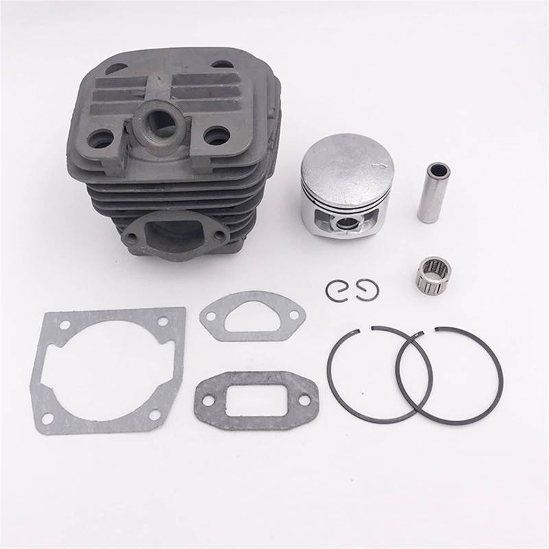 Wivplex 43mm 45mm 45,2mm Kettensäge Zylinder Kolben Nadel Käfig Dichtung Kit Benzin Kettensäge Ersatzteile 4500 45cc 5200 52cc 5800 58cc Zylinderkolben-Dichtungssatz(45cc 43MM) von Wivplex