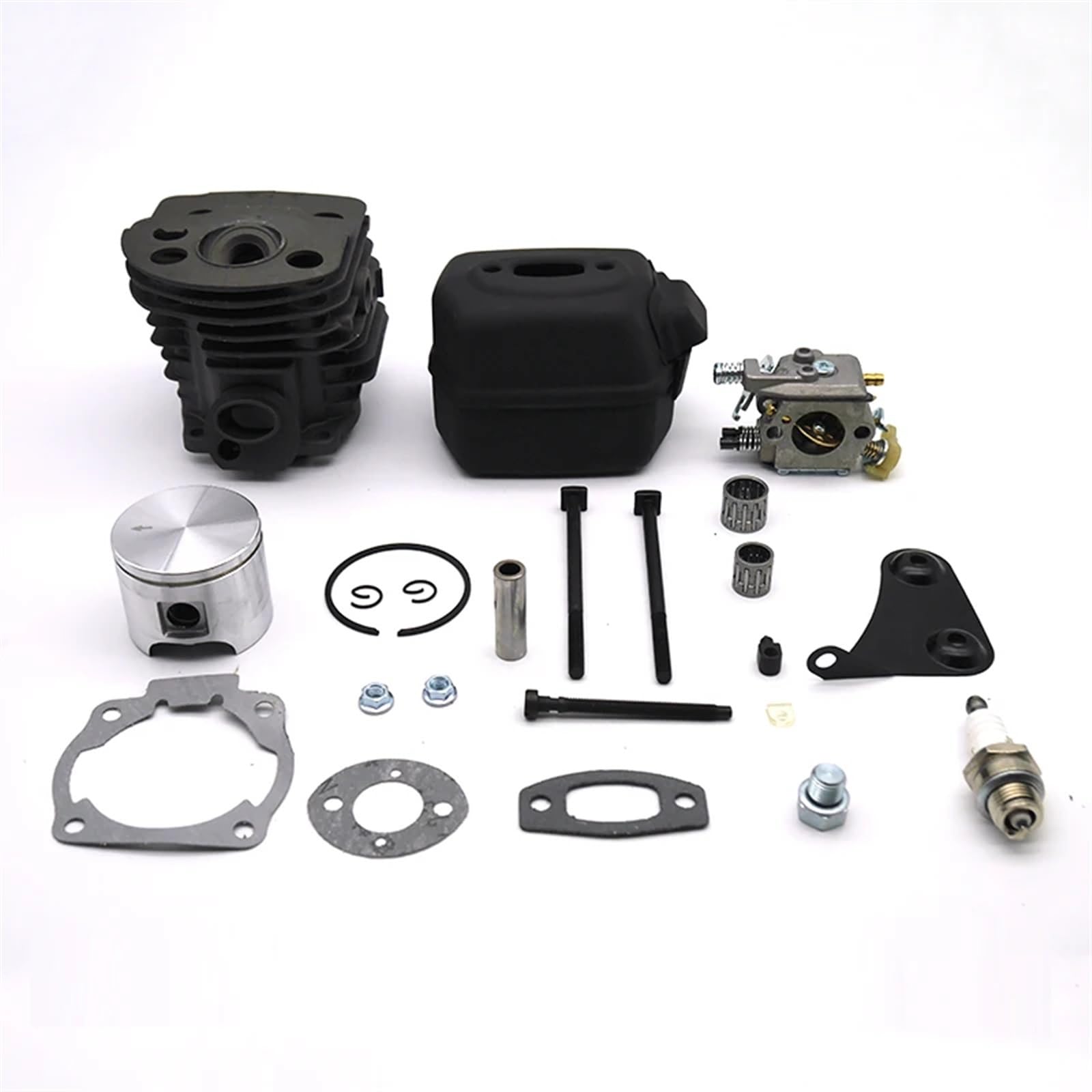 Wivplex 46MM Zylinderkolben Vergaser Auspuff Schalldämpfer Kettenspanner Kit, for Husqvarna, 55 51 Gartenkettensäge Ersatzteil Motorkolben Wivplex 46MM Zylinderkolben Vergaser Auspuff Schalldämpfer Kettenspanner Kit, for Husqvarna, 55 51 Gartenkettensäge Ersatzteil Motorkolben von Wivplex