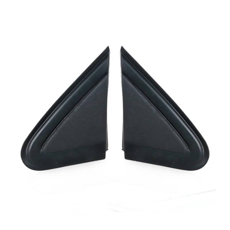 Wivplex 6Q0853273A 6Q0853274A Dreieckige Zierleiste for Seitentür-Rückspiegel, Eckverkleidung, for VW, for Polo, for 9N3 MK4 2006-2010 Dreieckige Abdeckung für Seitenspiegel(Left and Right) von Wivplex