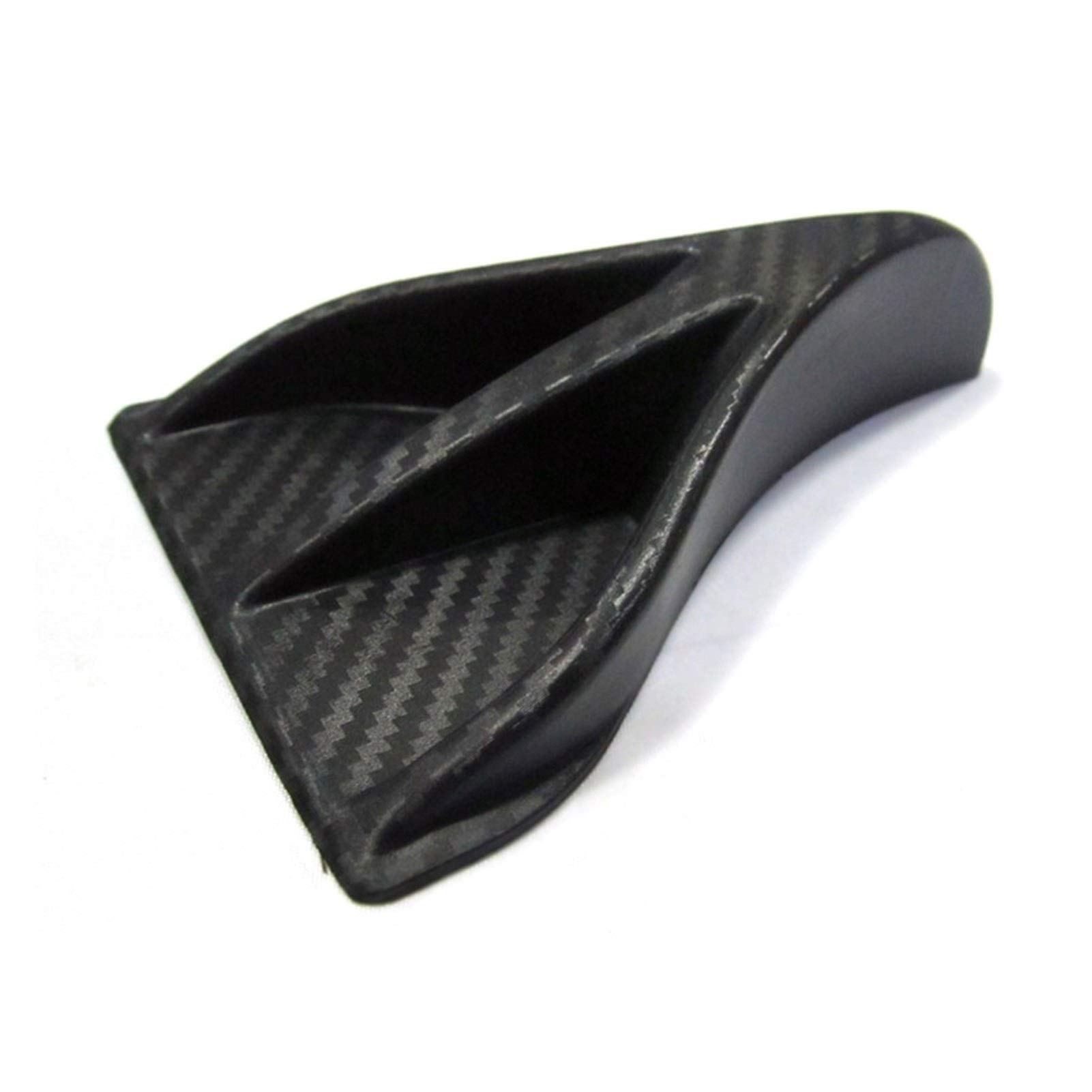 Wivplex 8Pcs Auto Auto Fin Spoiler Flügel Dekoration Antenne Carbon Fiber Stil Autospoiler-Dekoration von Wivplex