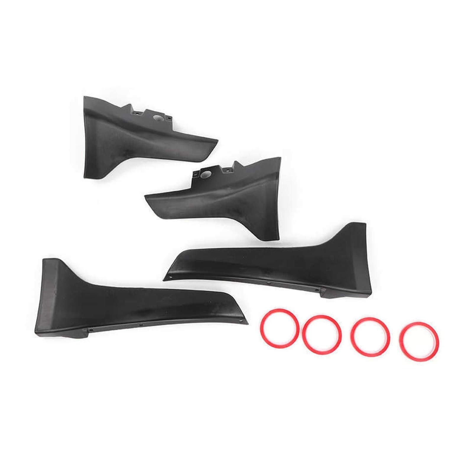 Wivplex ABS-Frontseitenschweller, Heckspoilerlippenschürzen, Splitter-Volant-Spats, for Infiniti Q50 2014 2015 2016 2017 Autospoiler-Dekoration Wivplex ABS-Frontseitenschweller, Heckspoilerlippenschürzen, Splitter-Volant-Spats, for Infiniti Q50 2014 2015 2016 2017 Autospoiler-Dekoration von Wivplex