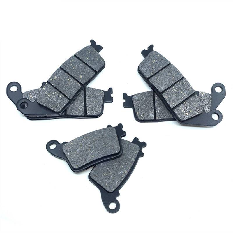 Wivplex ABS-Modell CB600 CB F Bremsscheibenbeläge vorn und hinten, Satz, for Hornet 600 CB600F 2007-2017 Motorrad-Bremsbeläge(Whole Set) von Wivplex