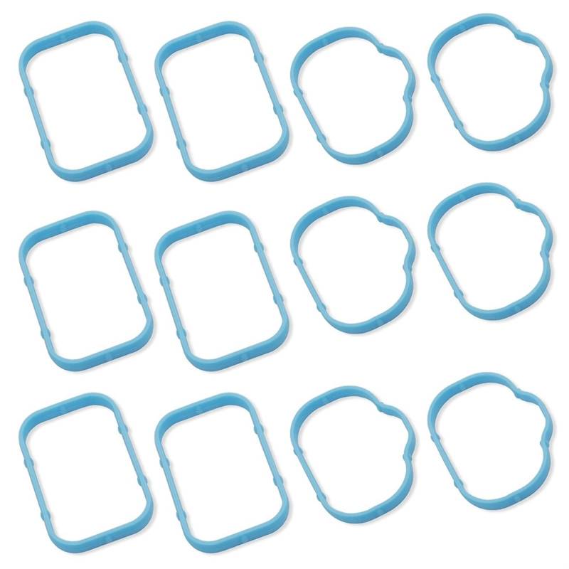 Wivplex Ansaugkrümmer-Dichtungssatz, Plenumdichtung, for Chrysler, for Dodge, for Jeep, Ram 3.6L 2011-2019 5184331AC 5184562AC Ansaugkrümmerdichtung von Wivplex