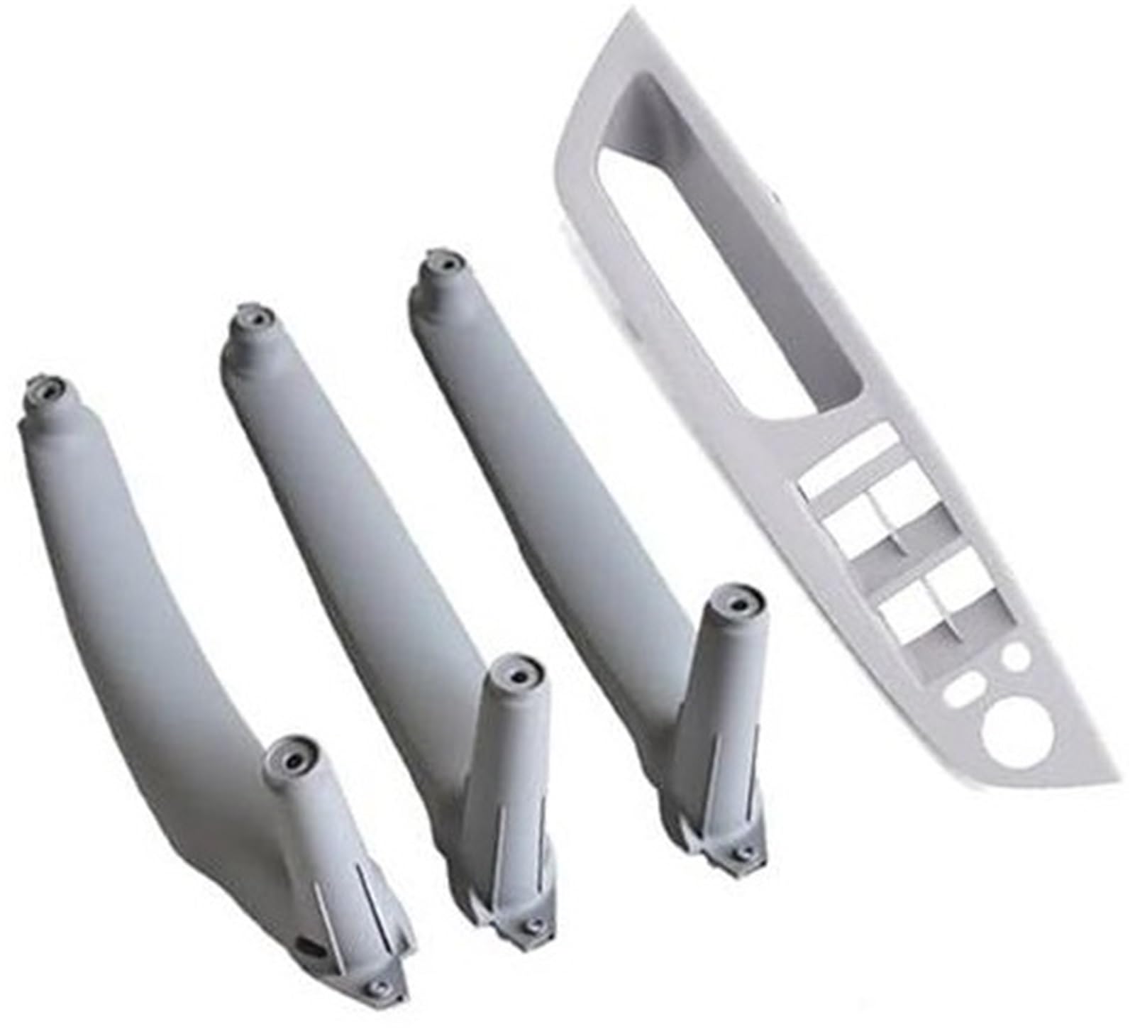 Wivplex Armlehne Auto Links vorne Fahrersitz LHD Innentürgriff Innenverkleidung Zugverkleidung, for, E70 E71 X5 X6 2007–2014 51416969401 Türinnengriff(Gray-4pcs) von Wivplex