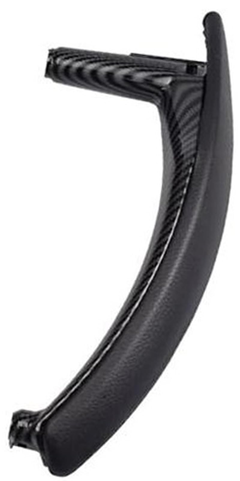 Wivplex Armlehne Auto Links vorne Fahrersitz LHD Innentürgriff Innenverkleidung Zugverkleidung, for, E70 E71 X5 X6 2007–2014 Türinnengriff(Black CF-Left) von Wivplex
