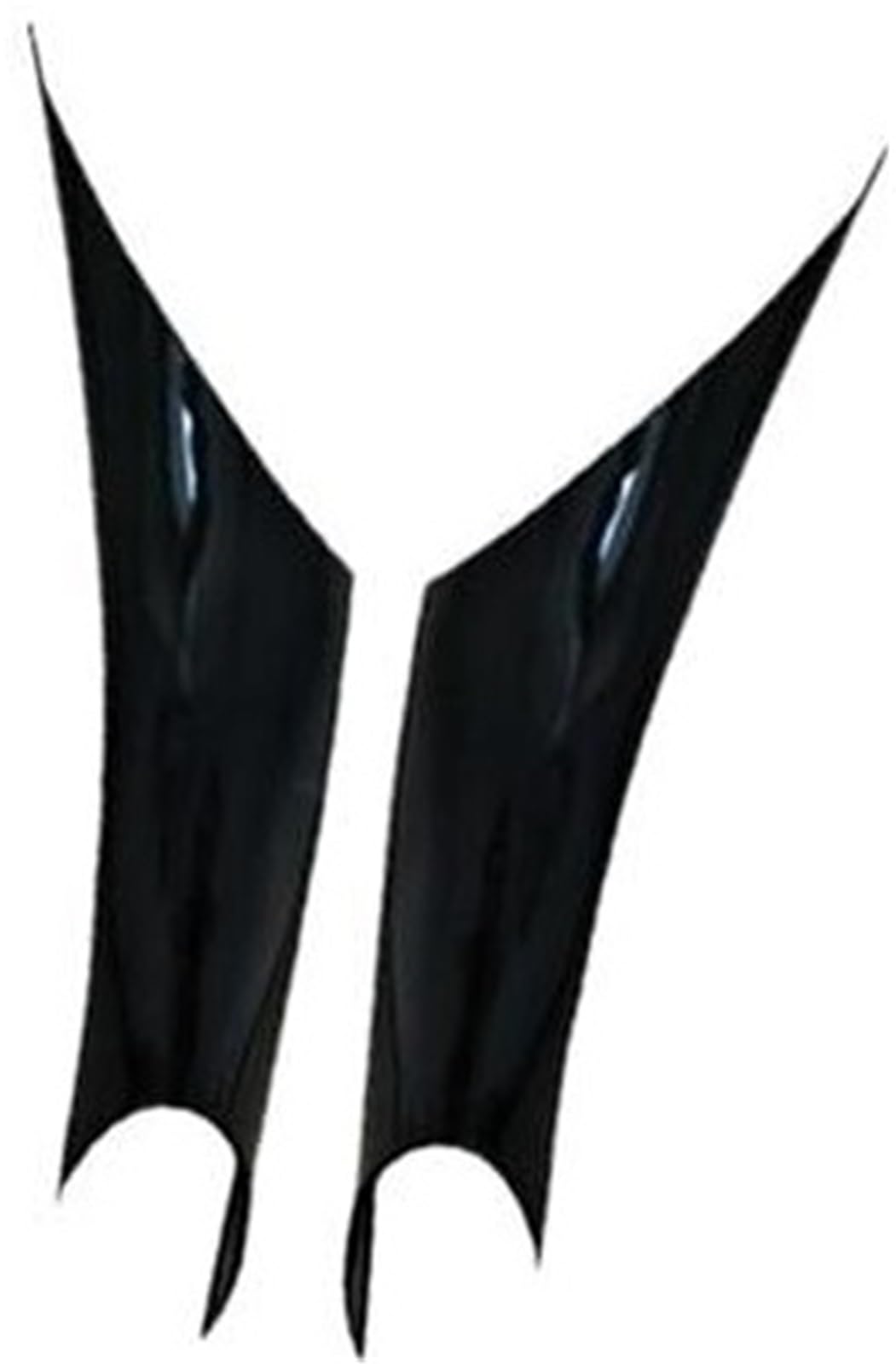 Wivplex Auto-Dekorationsaufkleber, 2 Stück, Auto-Styling, Innenverkleidung, Haltegriffabdeckungen, Armlehnen-Schutzverkleidung, for 3 4 Serie 3GT F30 F32 F34 Auto-Innentürgriff-Aufkleber(Black 1) von Wivplex