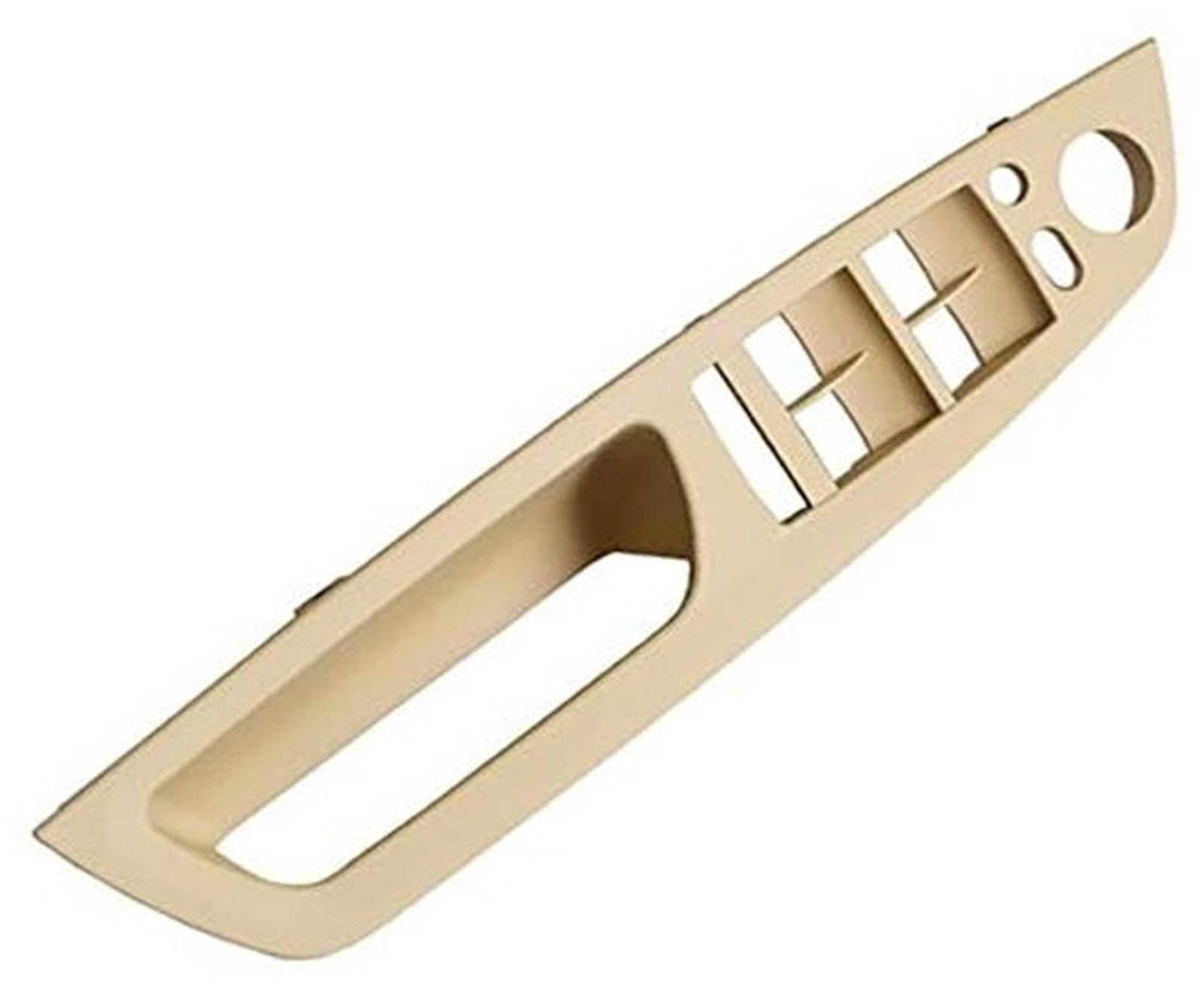 Wivplex Auto Grau Beige Schwarz Armlehne Auto Links Rechts Innentürgriff Innenverkleidung Pull Trim Abdeckung, for, E70 E71 X5 X6 51416969405 Türinnengriff(Beige-Panel) von Wivplex