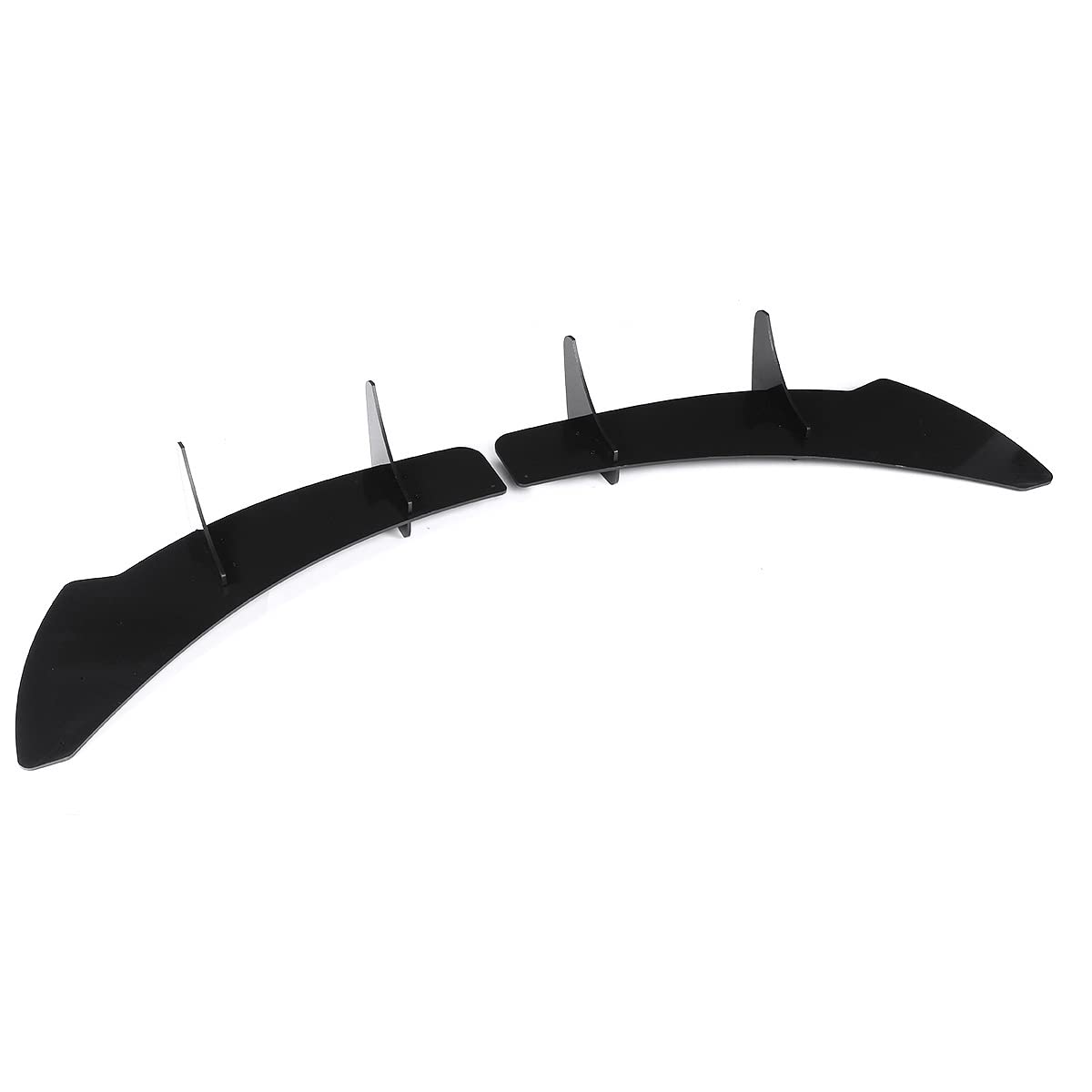 Wivplex Auto Heckstoßstange Splitter Lippendiffusor Body Kit Spoiler Schürzen Schutz, for VW, for Golf, for 6 MK6 GTI R20 Heckspoiler(for 6 R) von Wivplex