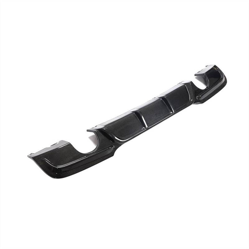 Wivplex Auto-Heckstoßstangen-Diffusor-Lippenspoiler, for, for 3er E90 M Sport 325i 335i 2009–2012, Auto-Heckstoßstangen-Diffusor-Lippen-Kohlefaser Heckspoiler(2 Outlet Carbon) von Wivplex