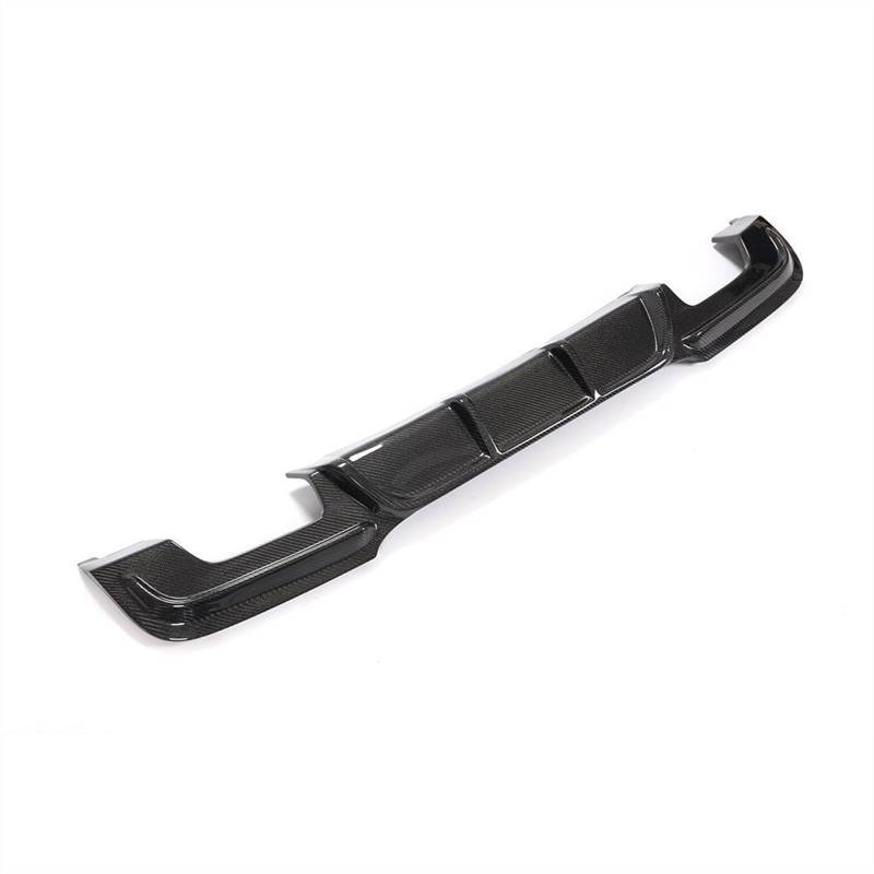 Wivplex Auto-Heckstoßstangen-Diffusor-Lippenspoiler, for, for 3er E90 M Sport 325i 335i 2009–2012, Auto-Heckstoßstangen-Diffusor-Lippen-Kohlefaser Heckspoiler(4 Outlet Carbon) von Wivplex