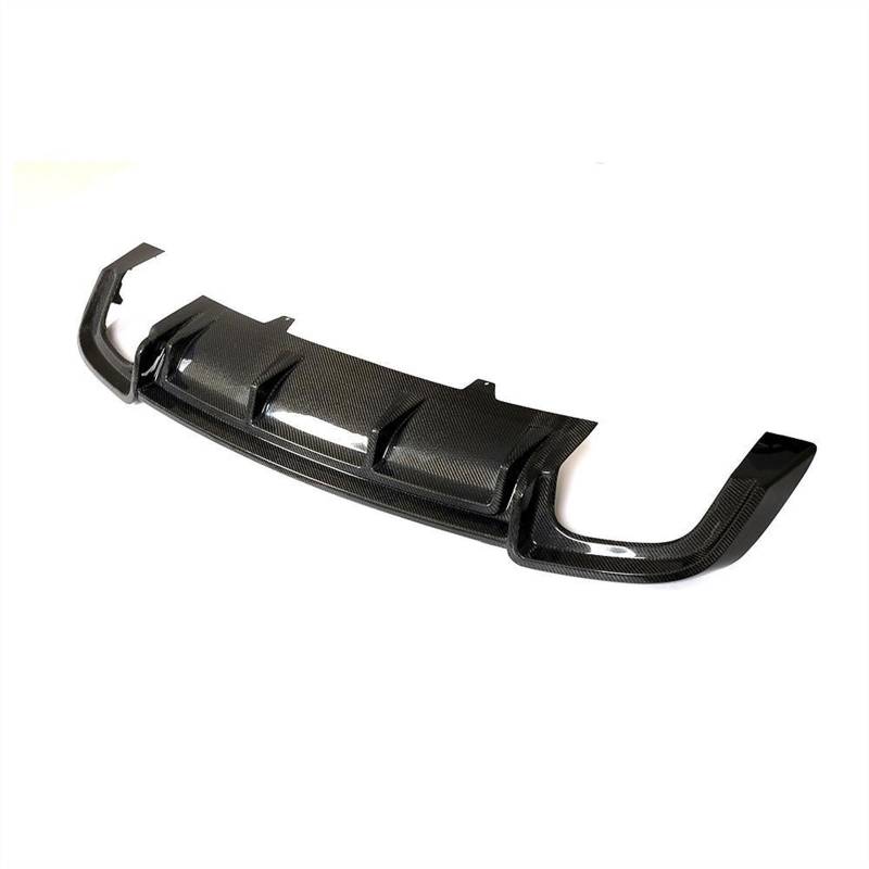 Wivplex Auto-Heckstoßstangen-Diffusorlippe, for, A5 for S5 Sport 2D 4D 2017 2018, Auto-Heckstoßstangen-Diffusor-Lippenspoiler, Kohlefaser Heckspoiler von Wivplex