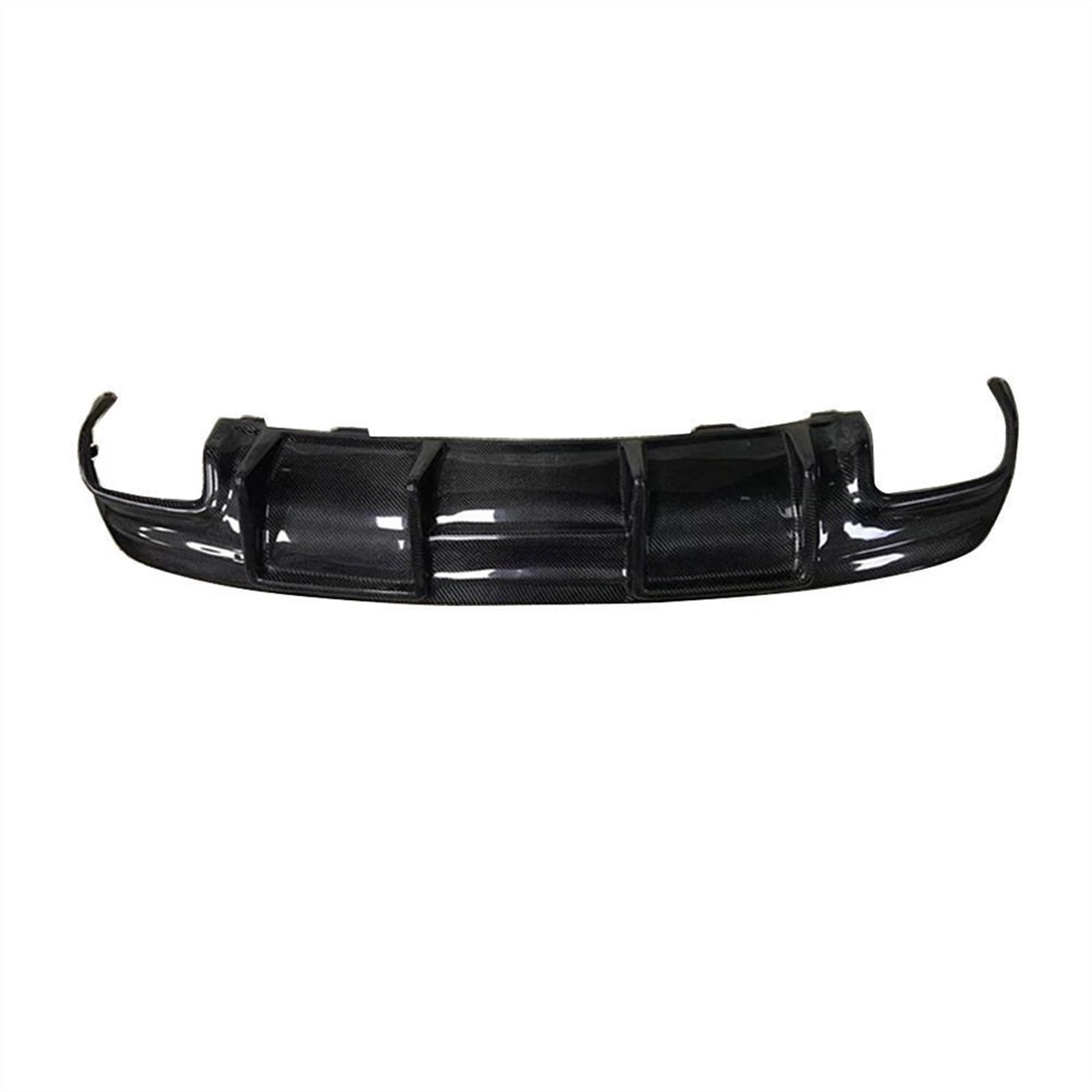 Wivplex Auto-Heckstoßstangendiffusor, for Mercedes-Benz, for CLA-Klasse C117 W117 Sport CLA45 AMG 2013–2019, Heckdiffusor-Lippenspoiler aus Kohlefaser Heckspoiler(Black FRP) von Wivplex