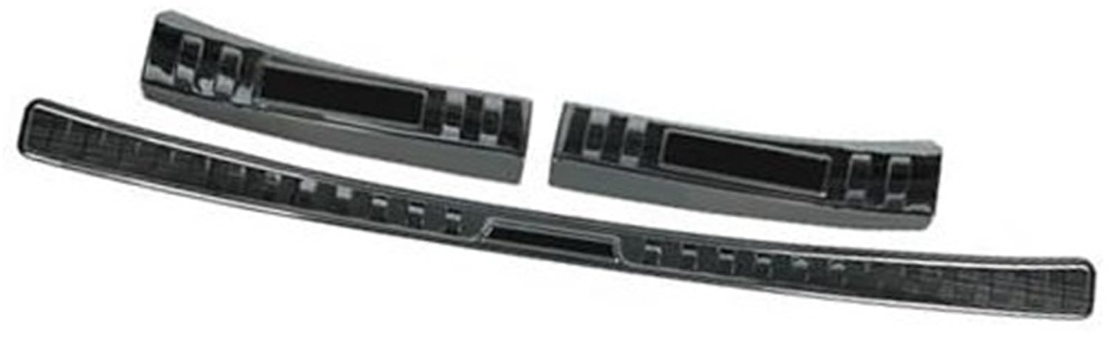 Wivplex Auto-Heckstoßstangenschutz, for Toyota, for RAV4, RAV 4 XA50 Hybrid 2019–2024, Kofferraum-Türschwellen-Fußplatten-Schutzabdeckung Heckstoßstangenschutz fürs Auto(Black) von Wivplex