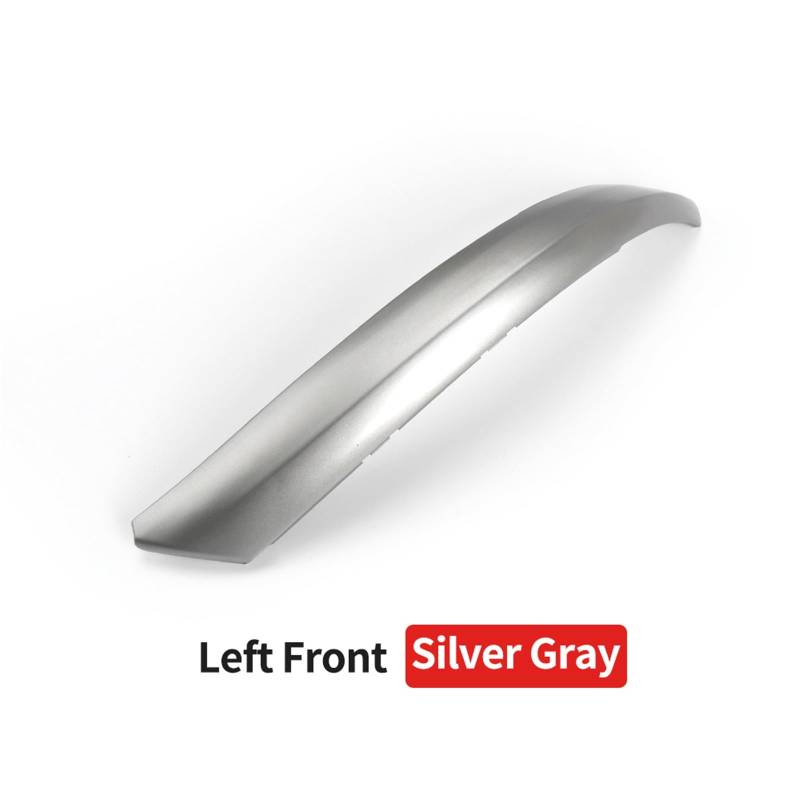 Wivplex Auto-Innenausstattungsteile Innengriff Türverkleidung Zugverkleidung vorne Links rechts, for, X5 E53 1999-2006 Zierleiste für Türgriffabdeckung(Silver Gray FL) von Wivplex