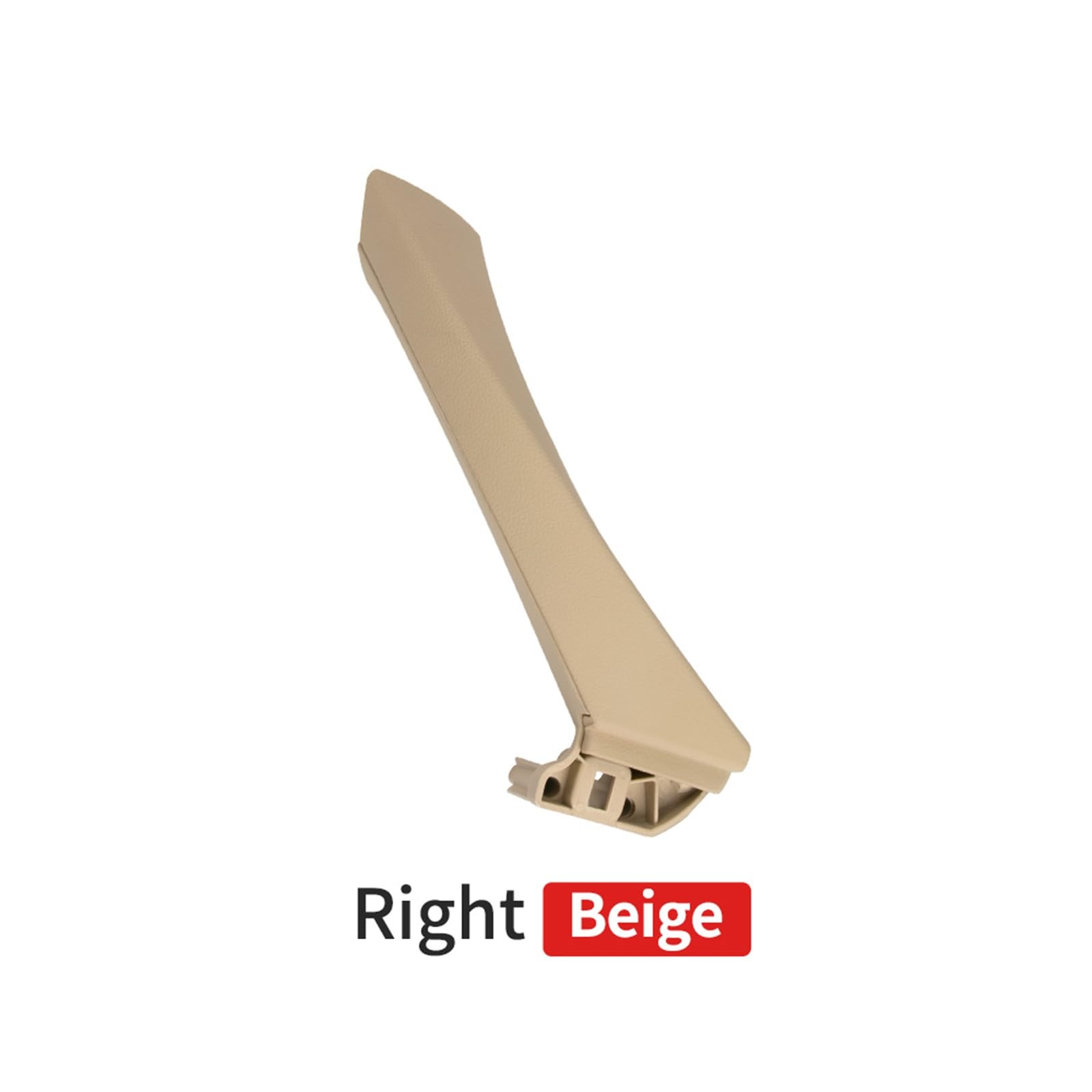 Wivplex Auto-Innengriff, Innentürverkleidung, Zierleiste, Grau, Beige, Schwarz, Links, rechts, for, 3er E90 E91 318 320 2005-2011 Zierleiste für Türgriffabdeckung(Right Beige) von Wivplex