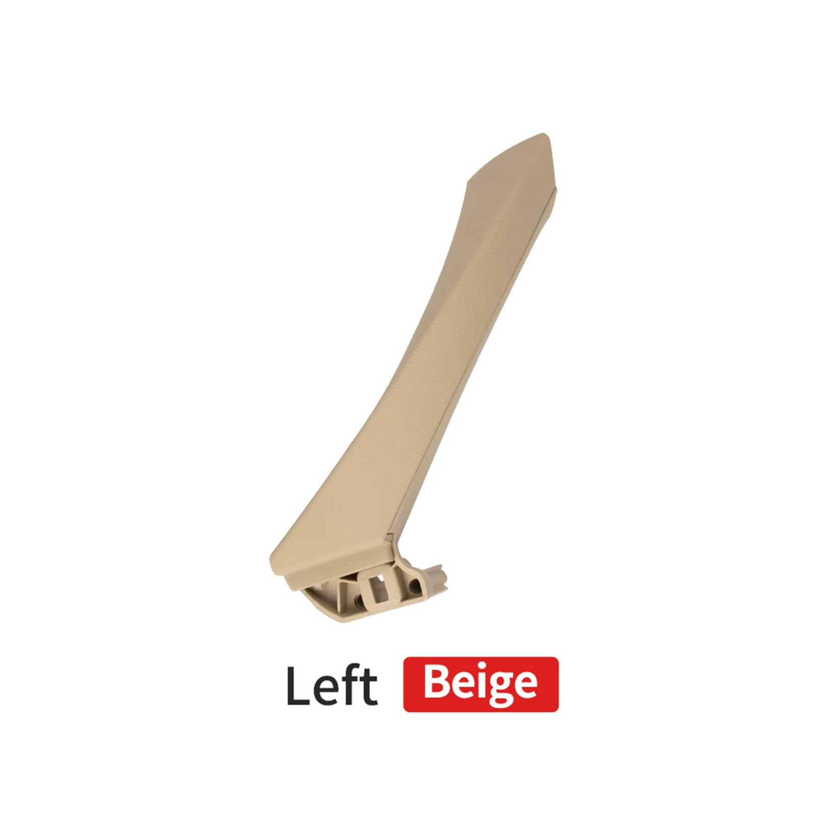 Wivplex Auto-Innengriff, Innentürverkleidung, Zierleiste, Grau, Beige, Schwarz, Links, rechts, for, 3er E90 E91 320 05-11 51417230849 Zierleiste für Türgriffabdeckung(Left Beige) von Wivplex