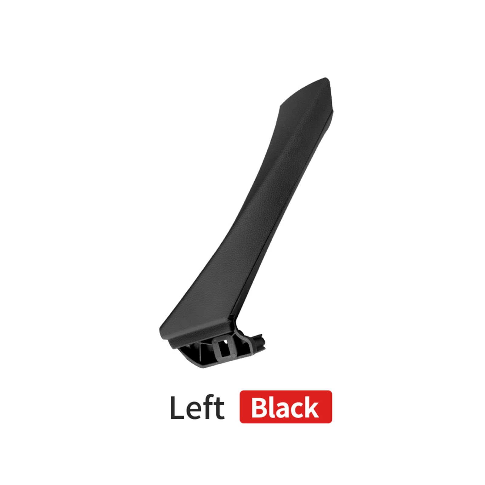 Wivplex Auto-Innengriff, Innentürverkleidung, Zierleiste, Grau, Beige, Schwarz, Links, rechts, for, 3er E90 E91 320 05-11 51417230849 Zierleiste für Türgriffabdeckung(Left Black) von Wivplex