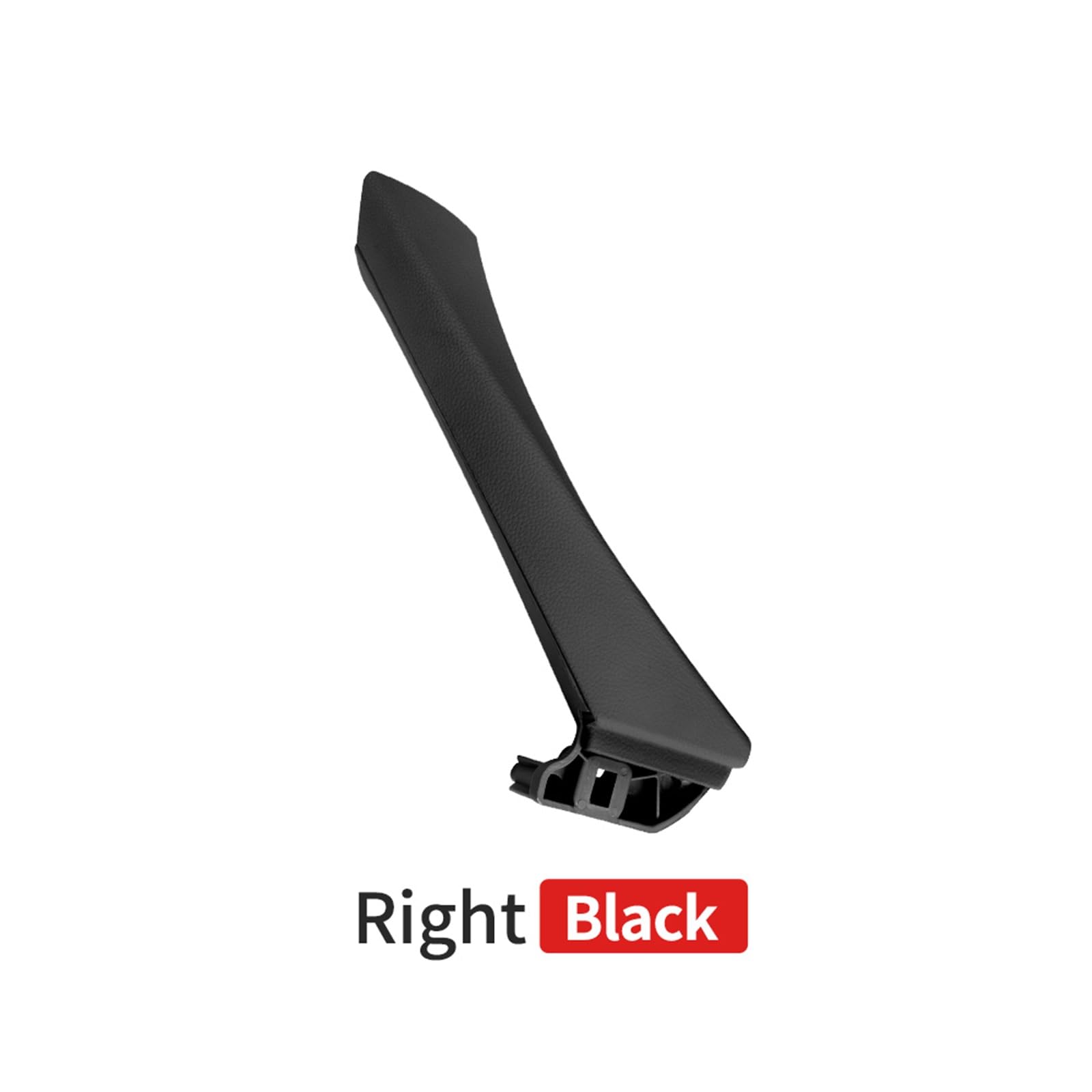 Wivplex Auto-Innengriff, Innentürverkleidung, Zierleiste, Grau, Beige, Schwarz, Links, rechts, for, 3er E90 E91 320 05-11 51417230849 Zierleiste für Türgriffabdeckung(Right Black) von Wivplex