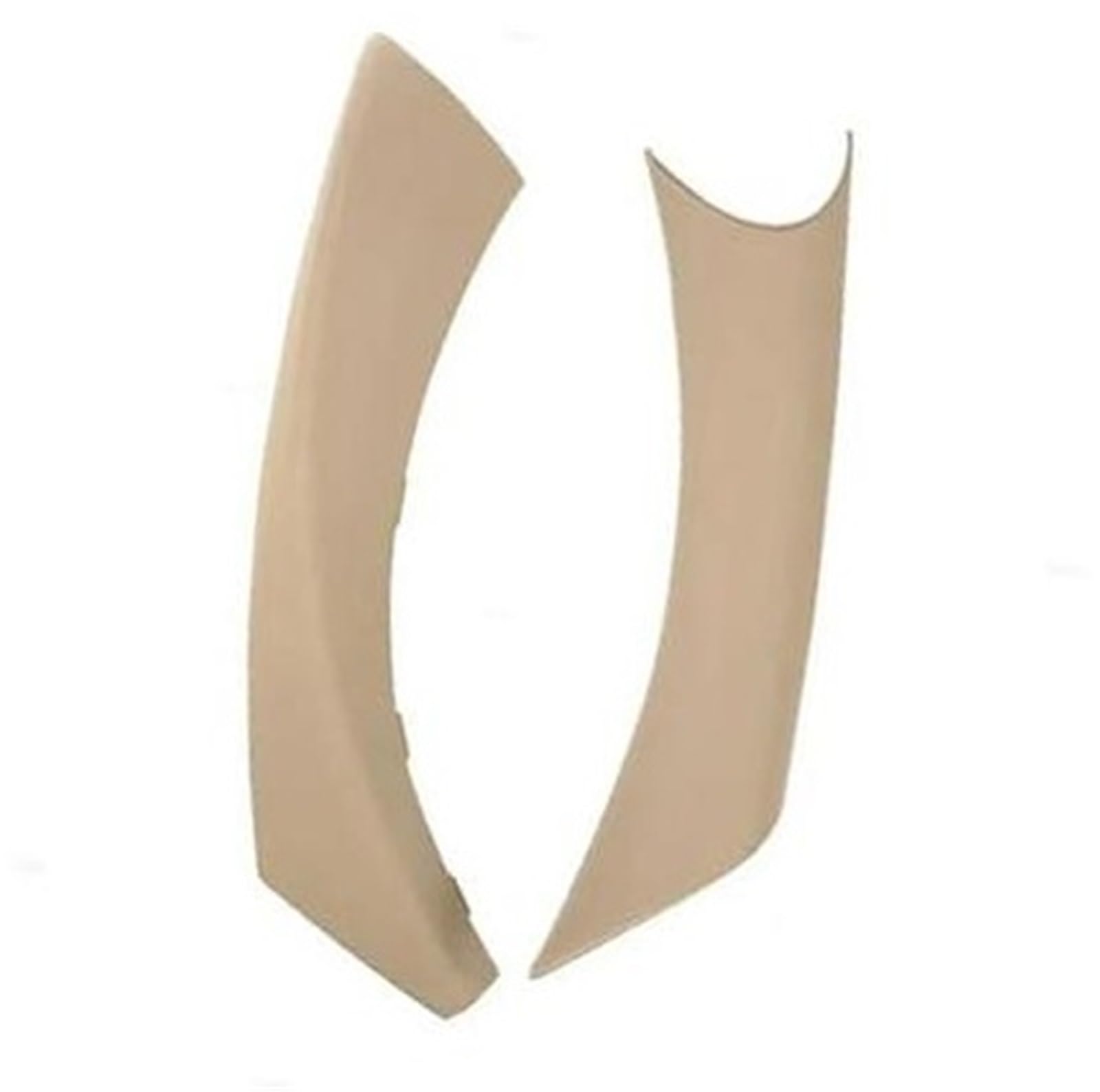 Wivplex Auto-Innentürgriffe, for, 3er E90 E91 2004–2012, Auto-Styling, Innentürverkleidung, Haltegriff, Armlehnen-Schutzabdeckung, Innentürgriffe Auto-Innentürgriff-Aufkleber(Beige Right) von Wivplex