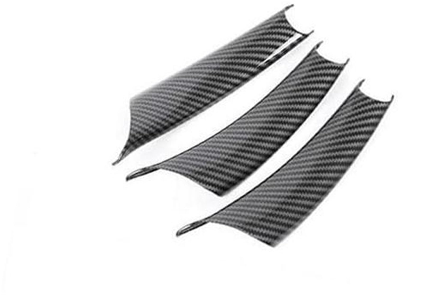 Wivplex Auto-Innentürgriffe, for, X5 E70 X6 E71 LHD Auto-Innentürverkleidung Haltegriffabdeckungen Armlehnen-Schutzverkleidung Auto-Styling Innentürgriffe Auto-Innentürgriff-Aufkleber(Black C) von Wivplex
