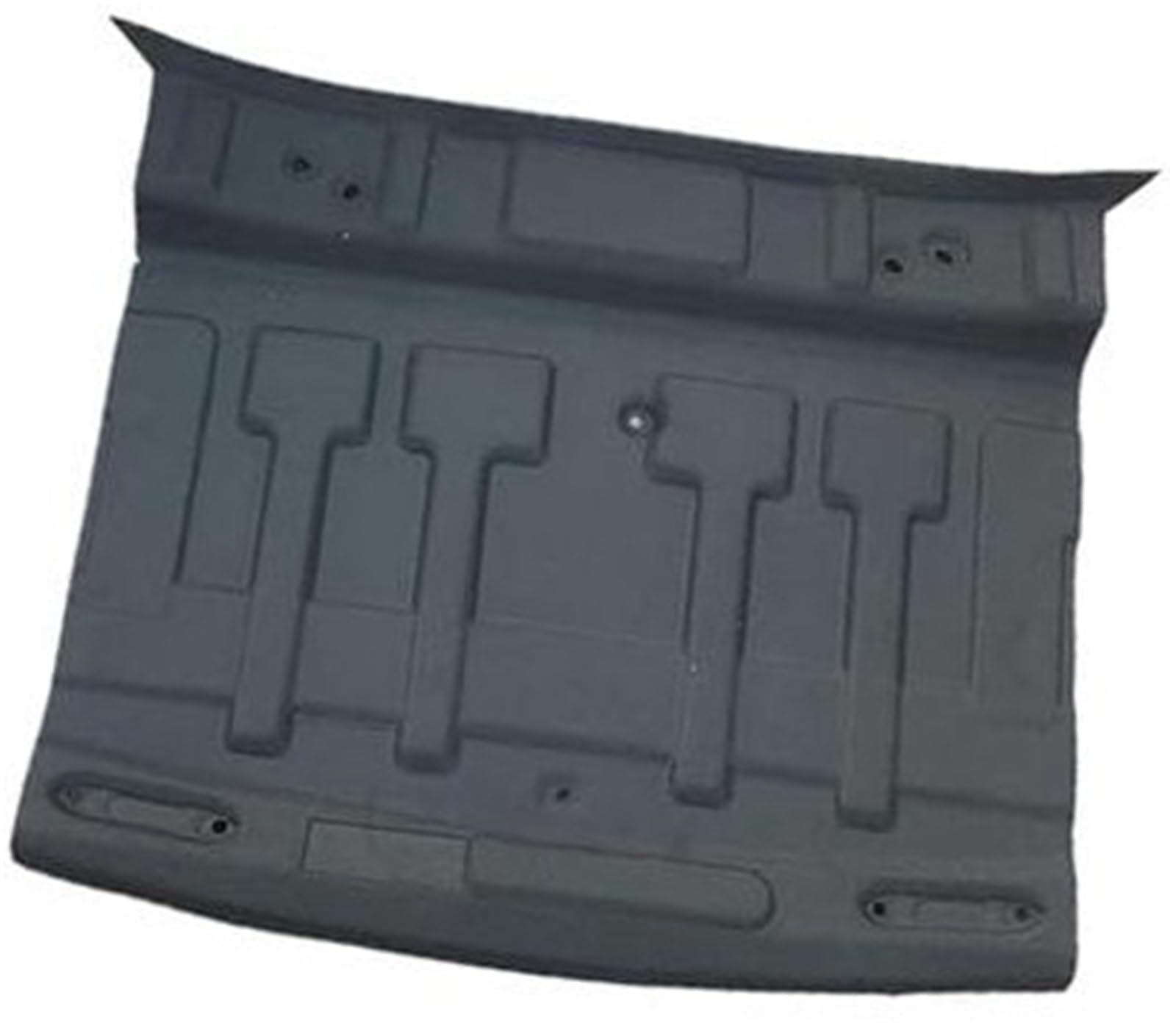Wivplex Auto-Kofferraummatte, Schall-/Wärmedämmung, Geräuschdämpfer aus Baumwolle, for VW, for Passat, B6 B7 B8 2007-2022 Motor-Isoliermatte(Black B6 B7 07-16) von Wivplex