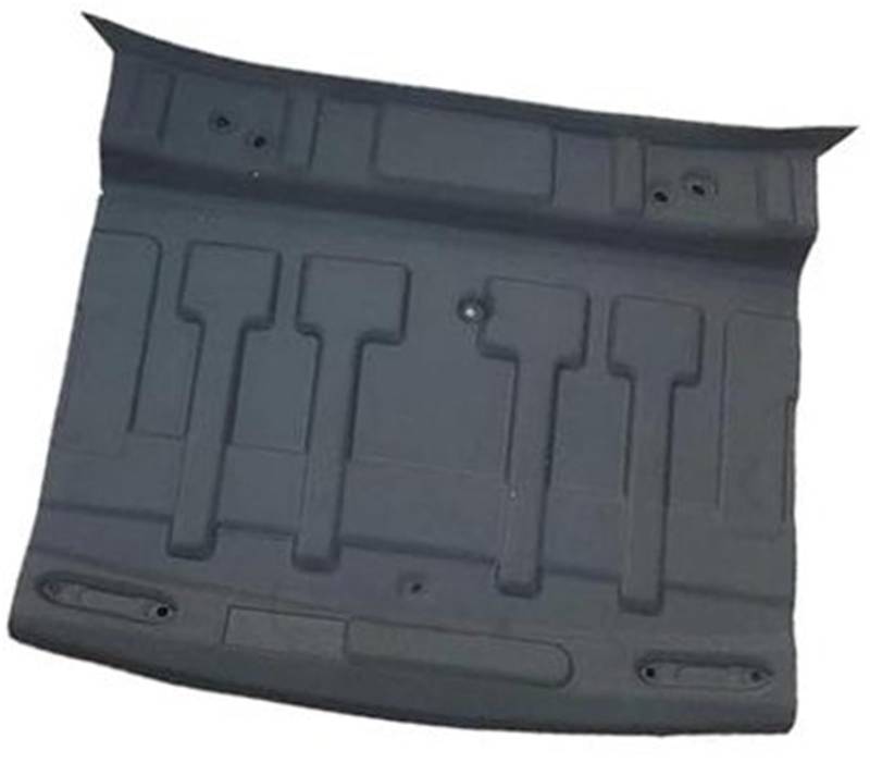 Wivplex Auto-Kofferraummatte, Schall-/Wärmedämmung, Geräuschdämpfer aus Baumwolle, for VW, for Passat, B6 B7 B8 2007-2022 Motor-Isoliermatte(Black B6 B7 07-16) von Wivplex