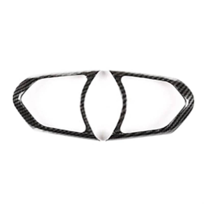 Wivplex Auto Lenkradrahmen Dekoration Abdeckung Verkleidung Carbon Fiber Style Schutz, for, M3 M4 M5 X5 Auto-Lenkrad-Aufkleber von Wivplex