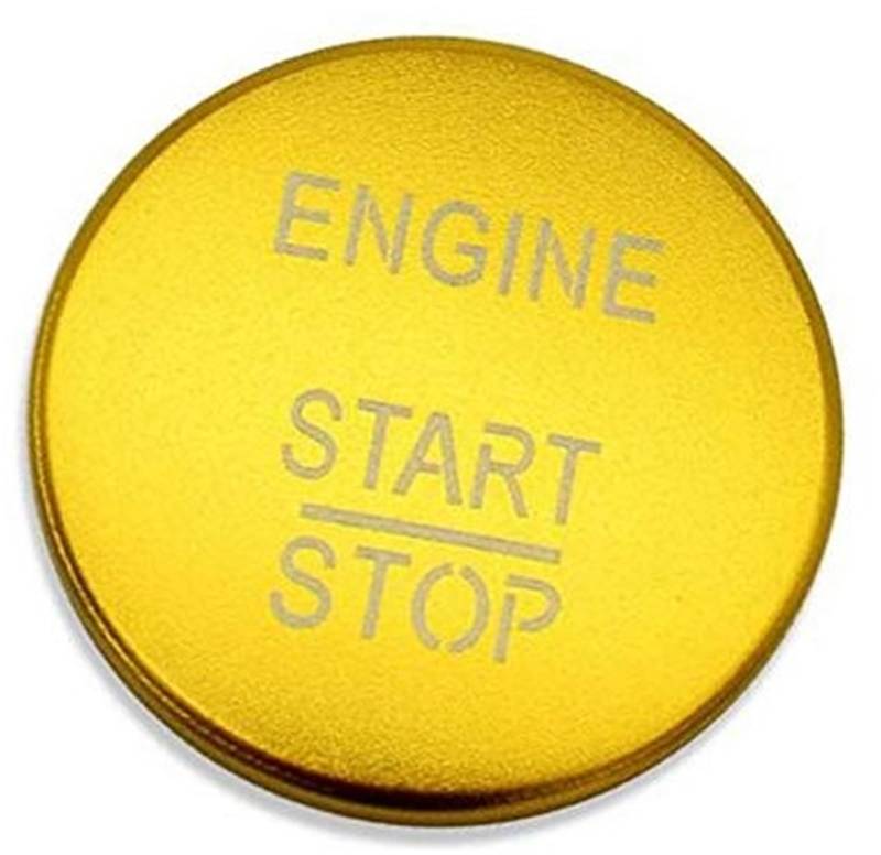 Wivplex Auto Motor Start Zündung Zubehör Ring Fall, for, AMG ABC GLC GLA CLA GLC260 Abdeckung Aufkleber Motorstartknopfring von Wivplex