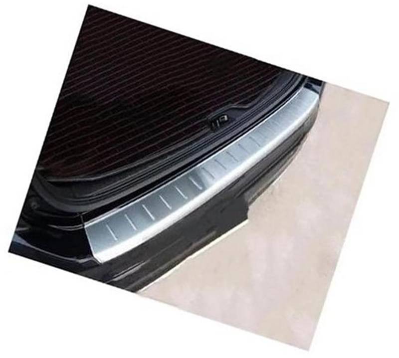 Wivplex Auto-Nachschützer, Edelstahl, Heckstoßstange, Kofferraum, Kotflügel, Einstiegsleisten, Schutzabdeckungen, for Volvo, XC60 2014–2017 Heckstoßstangenschutz fürs Auto(Black 1pc Out) von Wivplex
