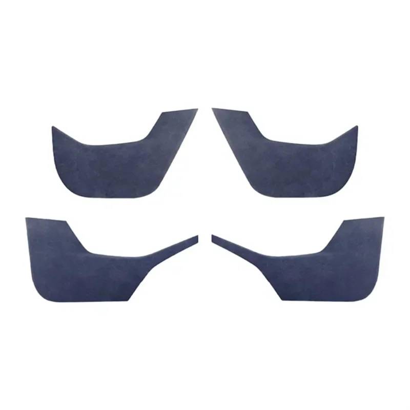 Wivplex Auto-Styling-Tür-Anti-Kick-Anti-Schmutz-Pad-Seitenkanten-Schutzfolie, for Tesla, Modell 3 Modell Y 2017–2023 Zubehör Tür-Trittschutzmatte(Blue for Model Y) von Wivplex