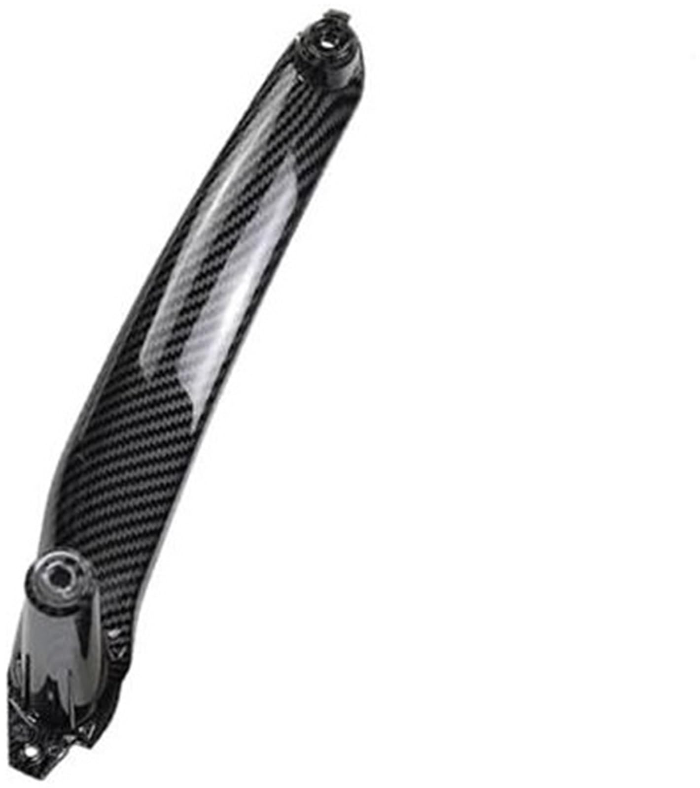 Wivplex Auto rechts Links Innentür Armlehne Panel Griff Pull Trim Halter Auto Innenzubehör, for, E70 X5 E71 E72 X6 SAV Türinnengriff(CarbonF-Left-Rear) von Wivplex