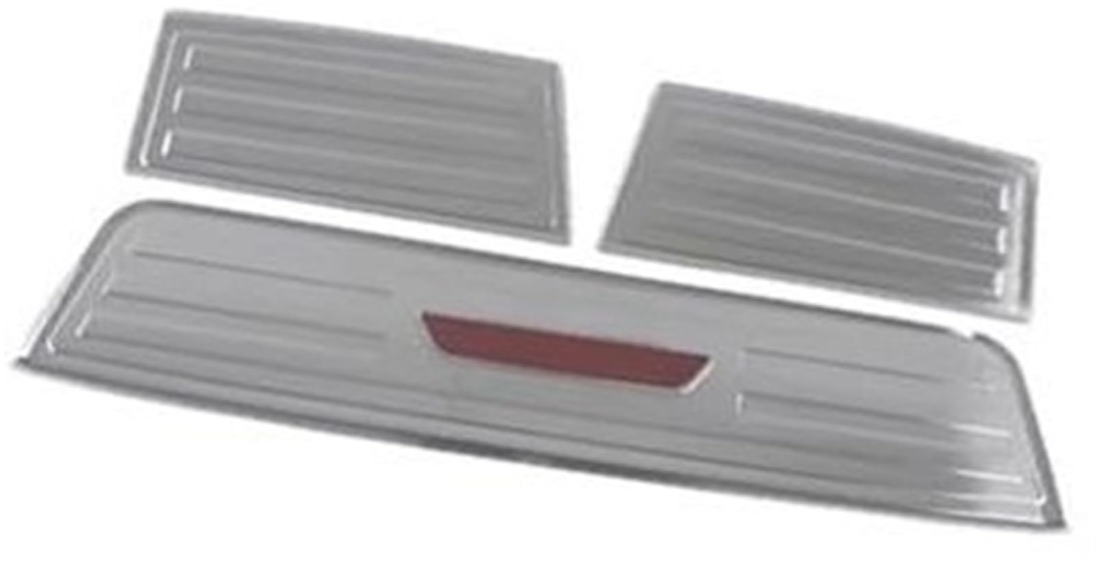 Wivplex Autozubehör, for Isuzu, for D-MAX, for DMAX 2021–2024, hinterer Kofferraum-Stoßfänger, externer Schutz, Schwellerschutz, Zierrahmenleiste Heckstoßstangenschutz fürs Auto(Black 3) von Wivplex