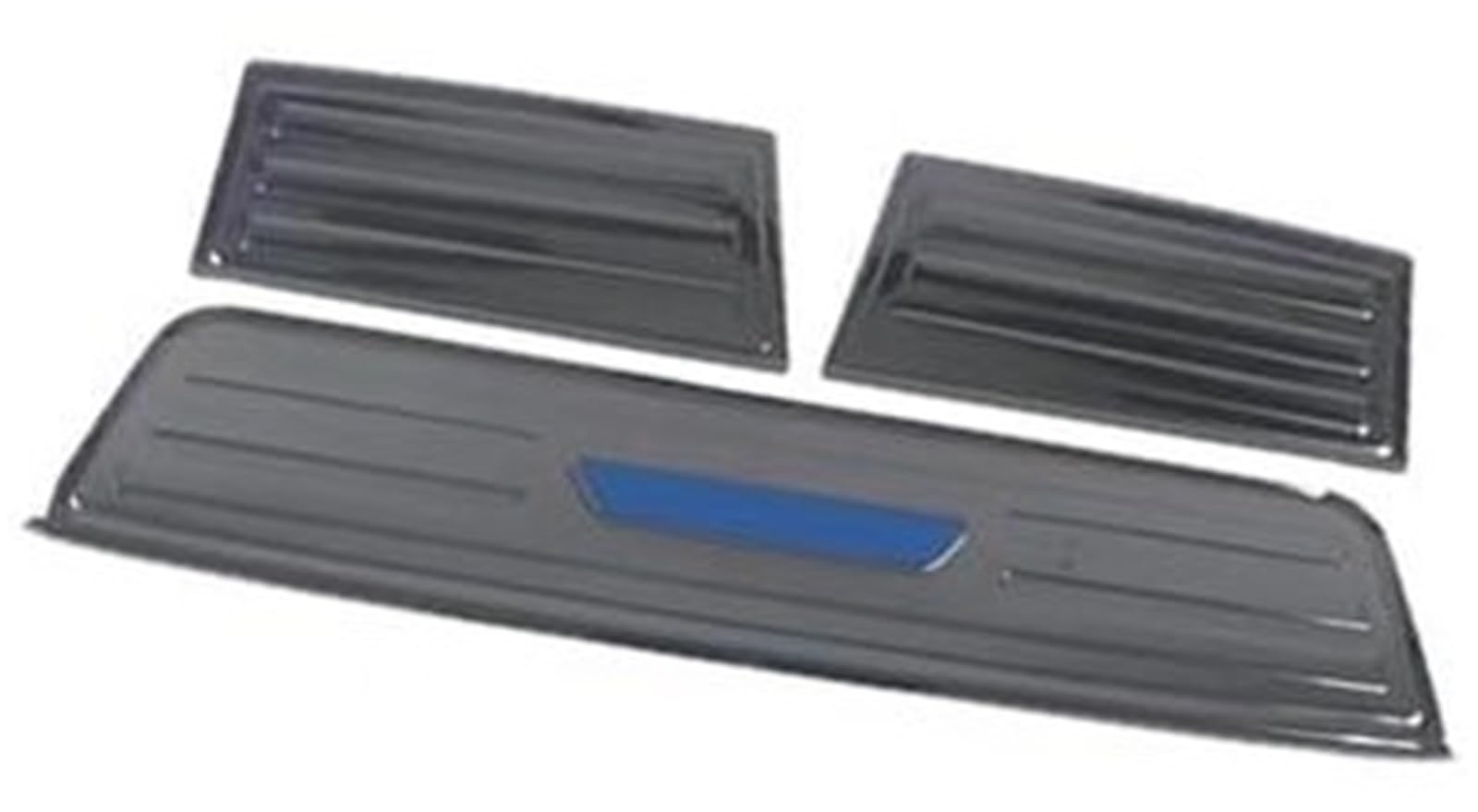 Wivplex Autozubehör, for Isuzu, for D-MAX, for DMAX 2021–2024, hinterer Kofferraum-Stoßfänger, externer Schutz, Schwellerschutz, Zierrahmenleiste Heckstoßstangenschutz fürs Auto(Black 6) von Wivplex