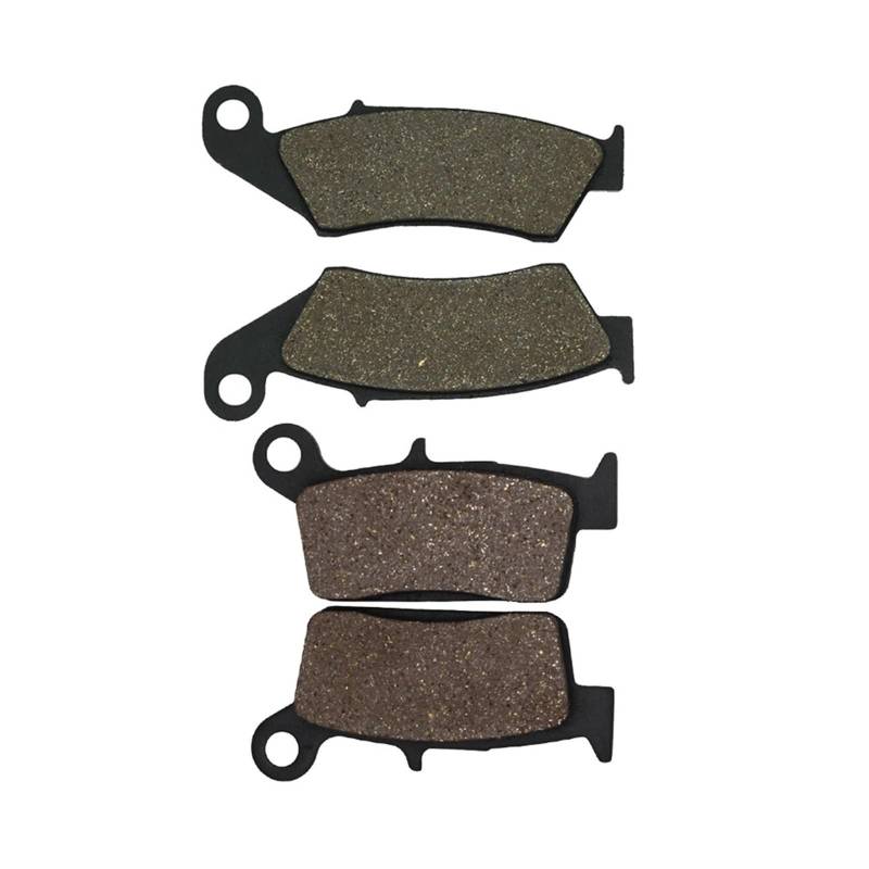 Wivplex Bremsbeläge vorn und hinten for CR250 CR250R CR500 CR125 CR 125R 250R 500 XR250 XR400 XR 250 400 XR600R XR650L CRF 230 CRF230 Motorrad-Bremsbeläge(Front and Rear) von Wivplex